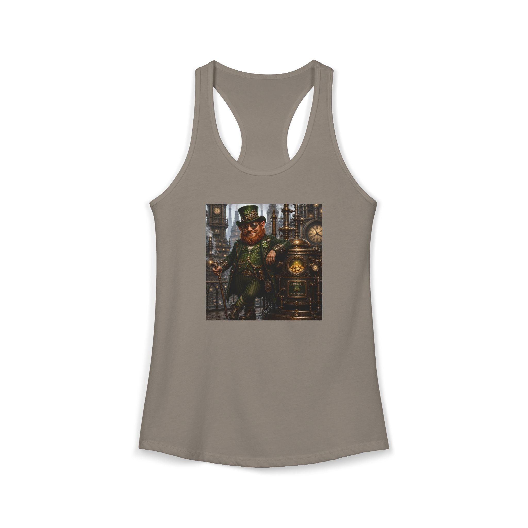 Women's Ideal Racerback Tank - Steampunk Art