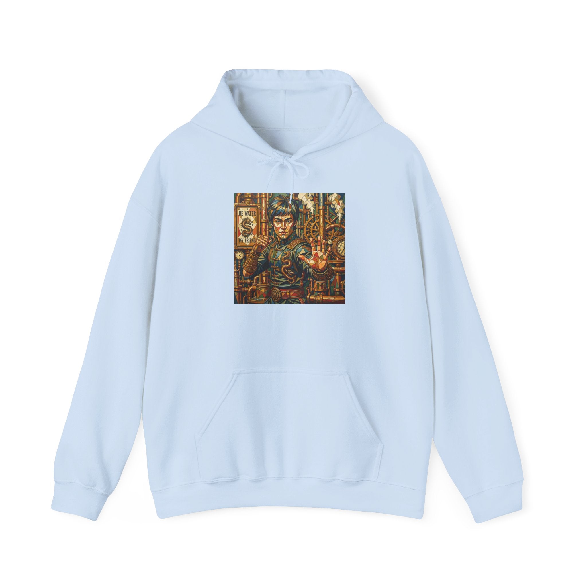 Hoodie —Steampunk Bruce Lee Artwork Hooded Sweatshirt