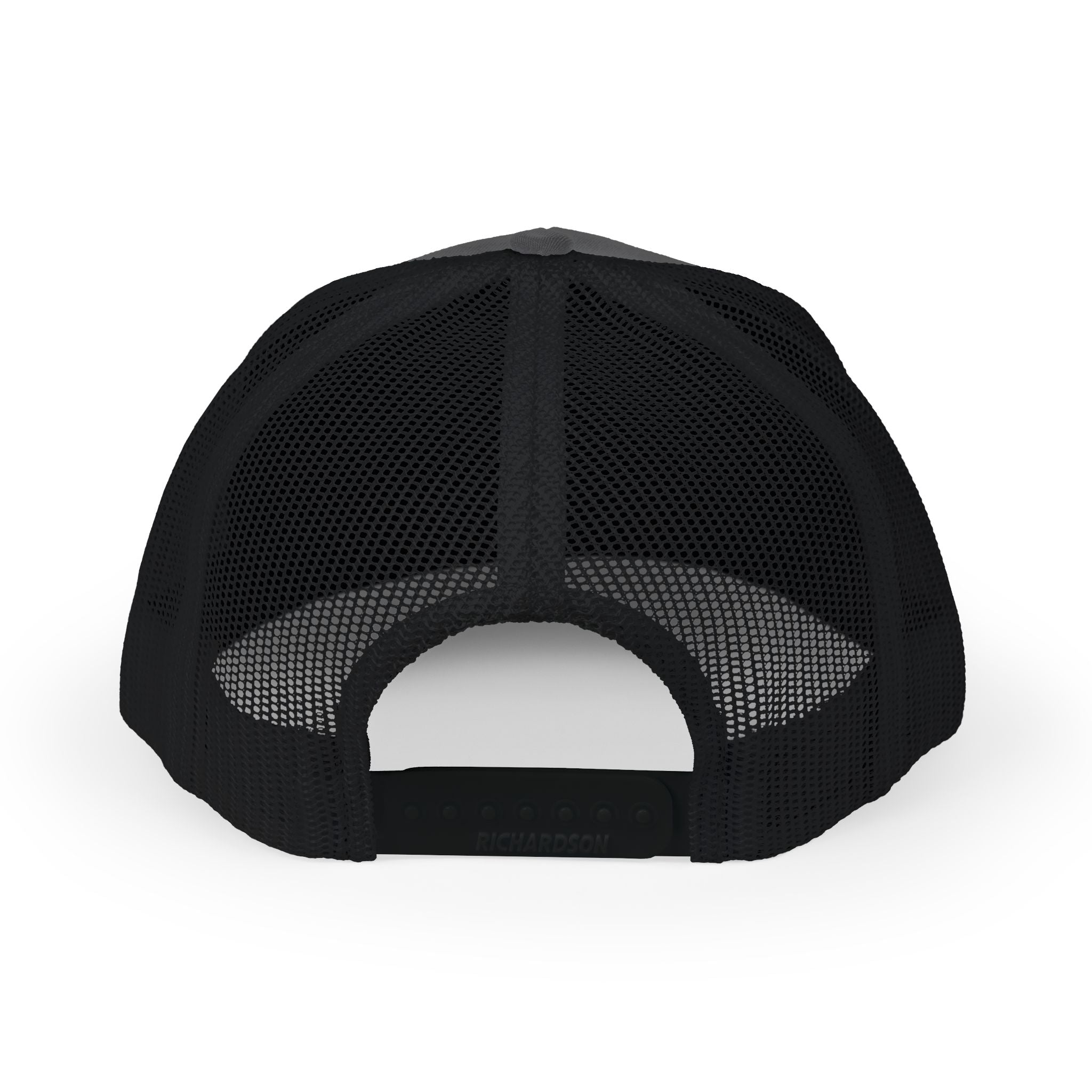 Floral Cross Snapback Trucker Cap — Colorful Mosaic Church Cross Hat