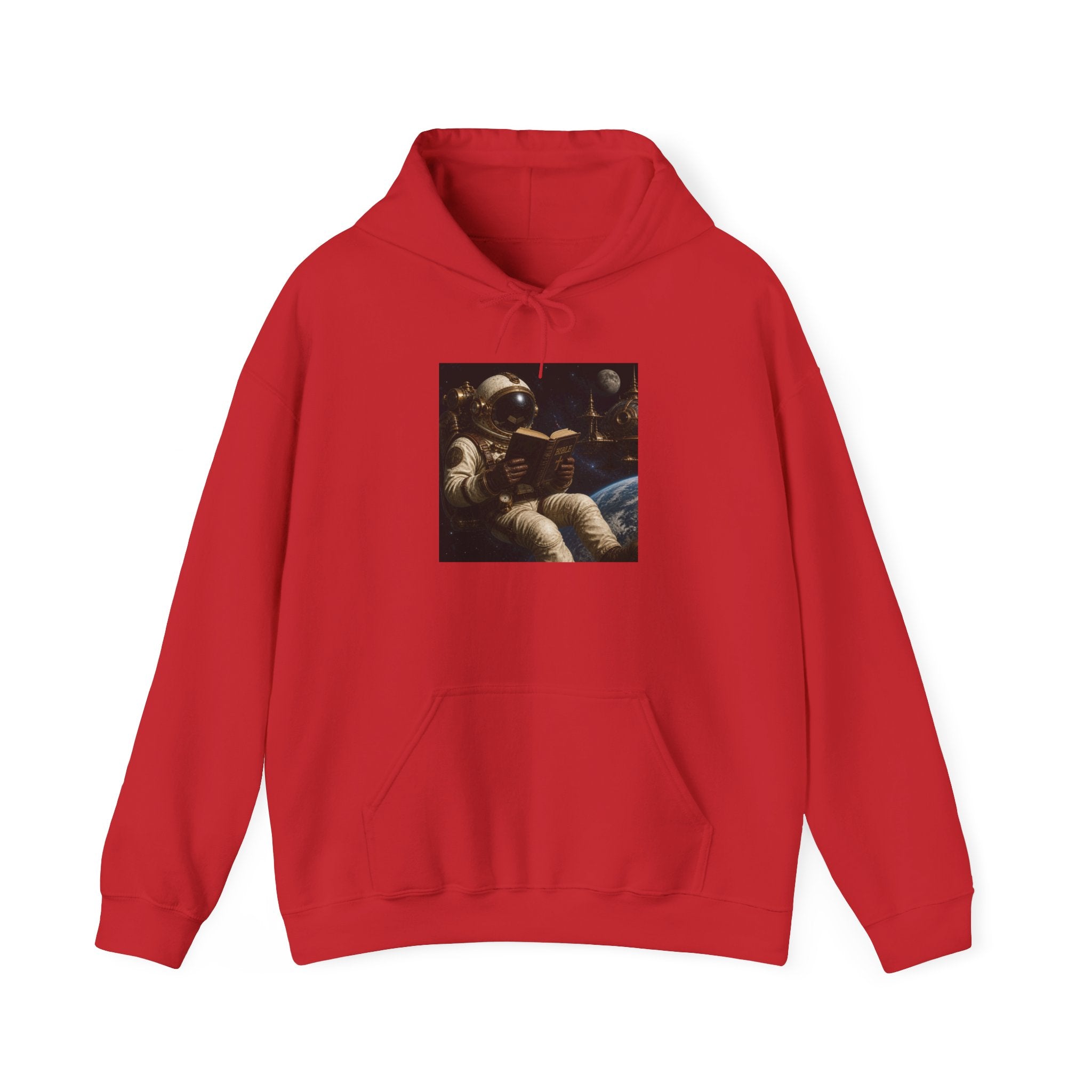 Astronaut Lounge Hoodie — Vintage Space Crew Astronaut Graphic Sweatshirt