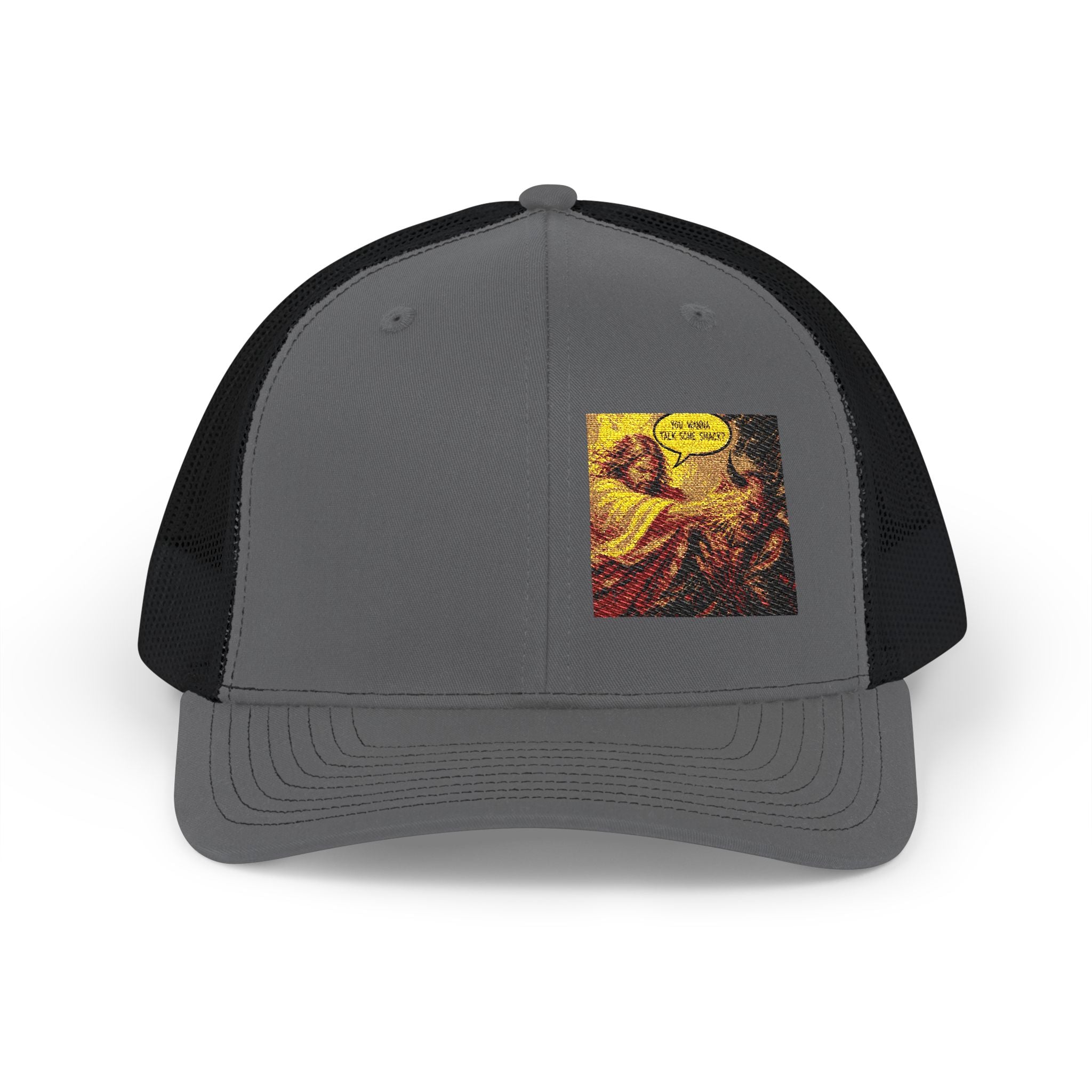 You want to talk smack? Jesus slapping the devil. For my brother Oscar