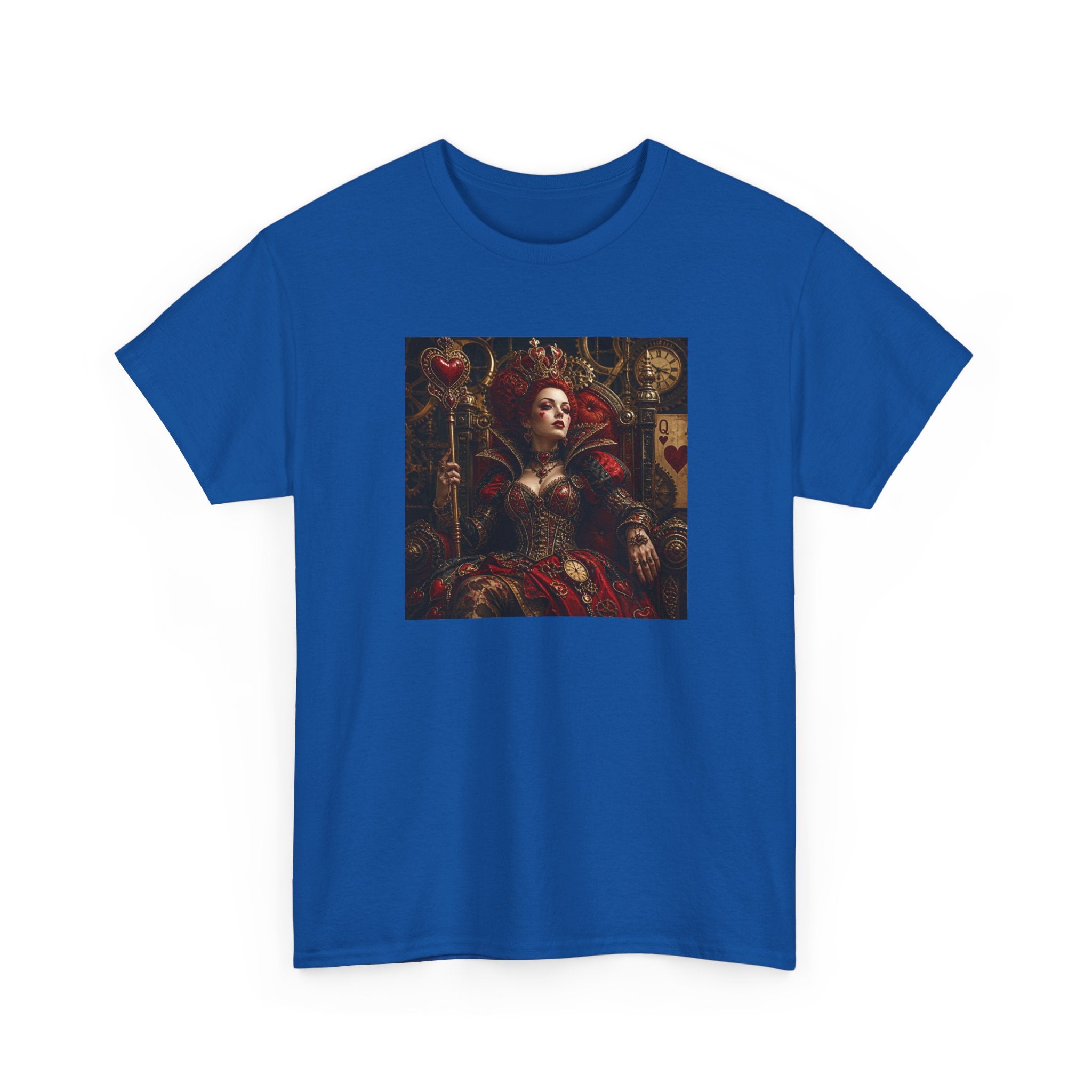 Gothic - Steampunk Queen Art Tee - Dark Renaissance Portrait T-Shirt