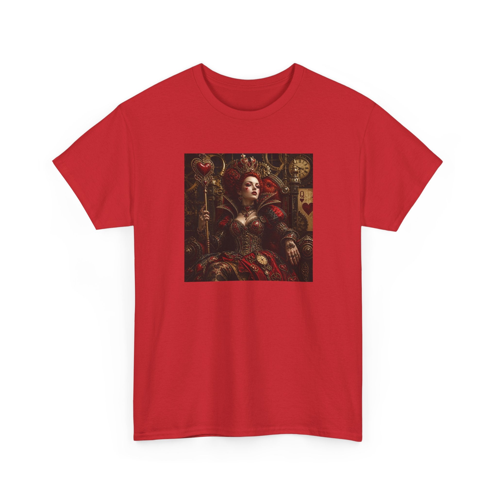 Gothic - Steampunk Queen Art Tee - Dark Renaissance Portrait T-Shirt