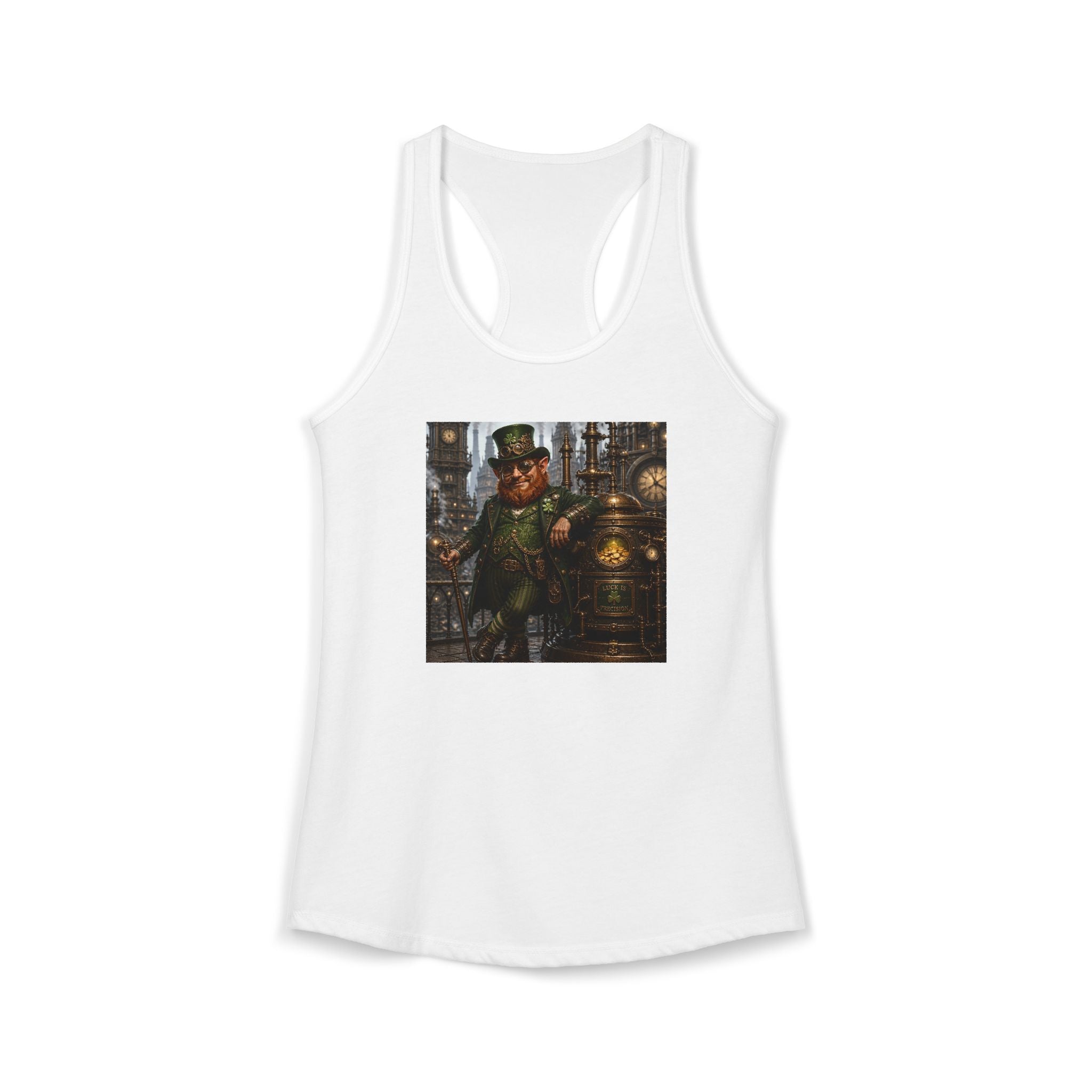 Women's Ideal Racerback Tank - Steampunk Art