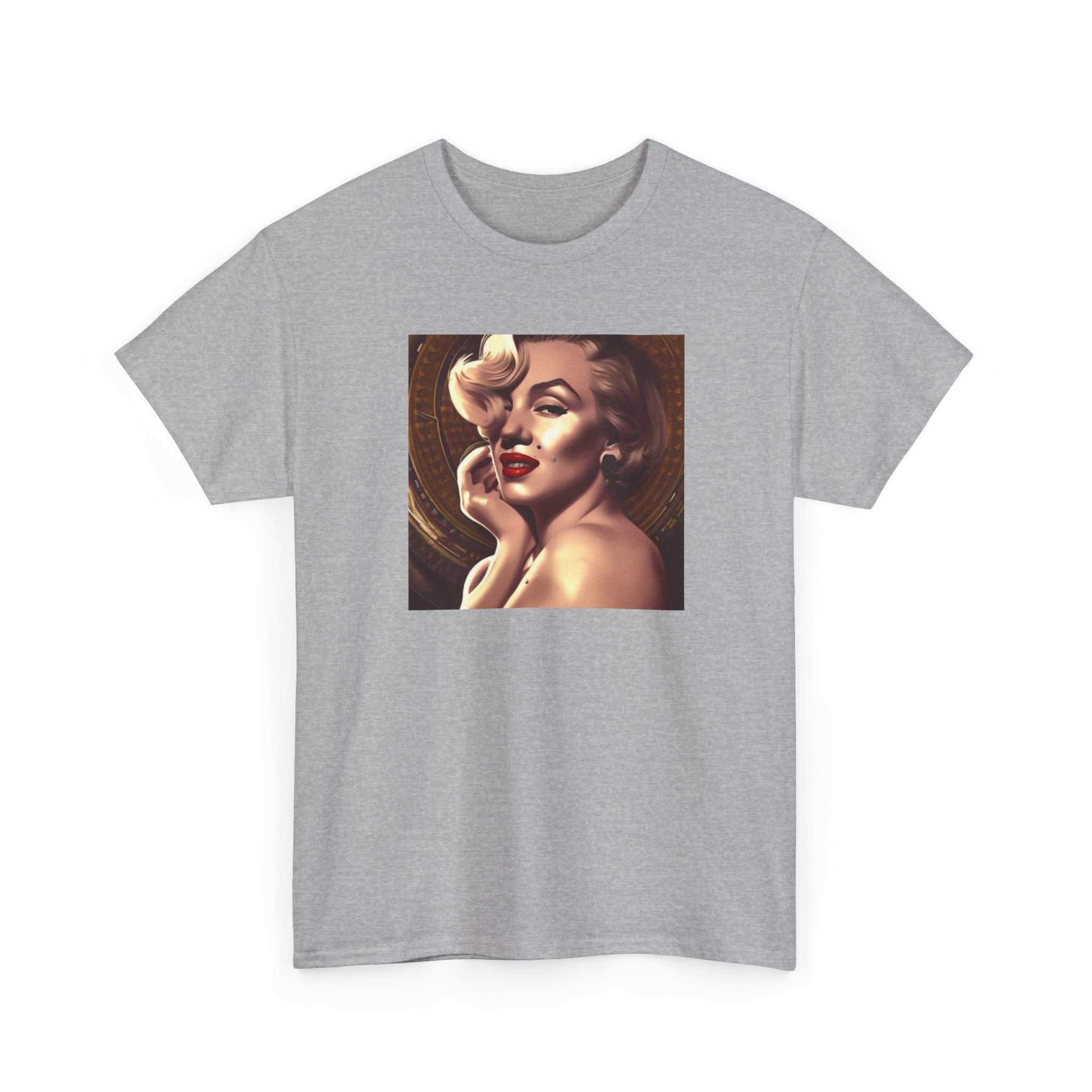 Vintage Glam Portrait Tee — Retro Pinup Art T-Shirt