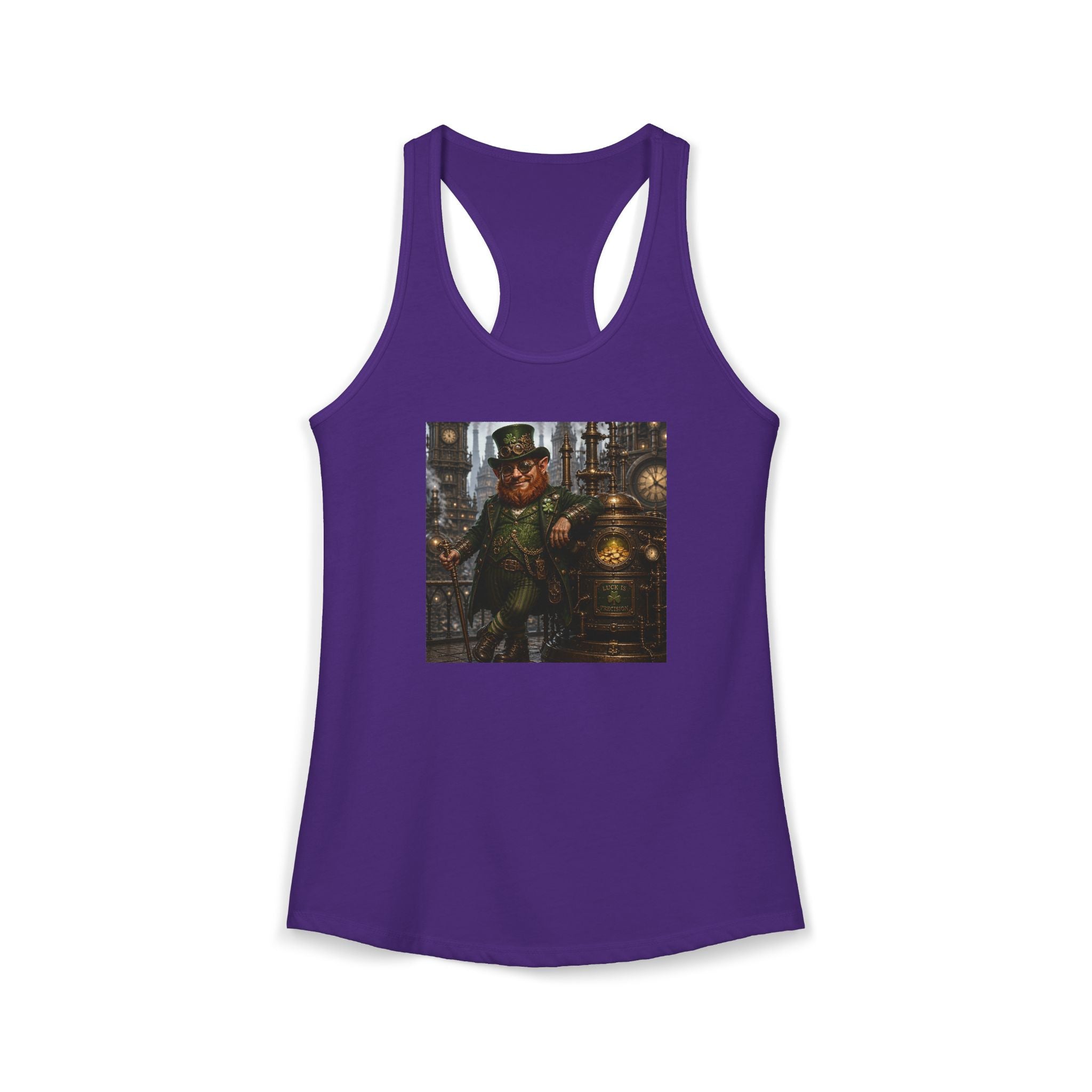 Women's Ideal Racerback Tank - Steampunk Art