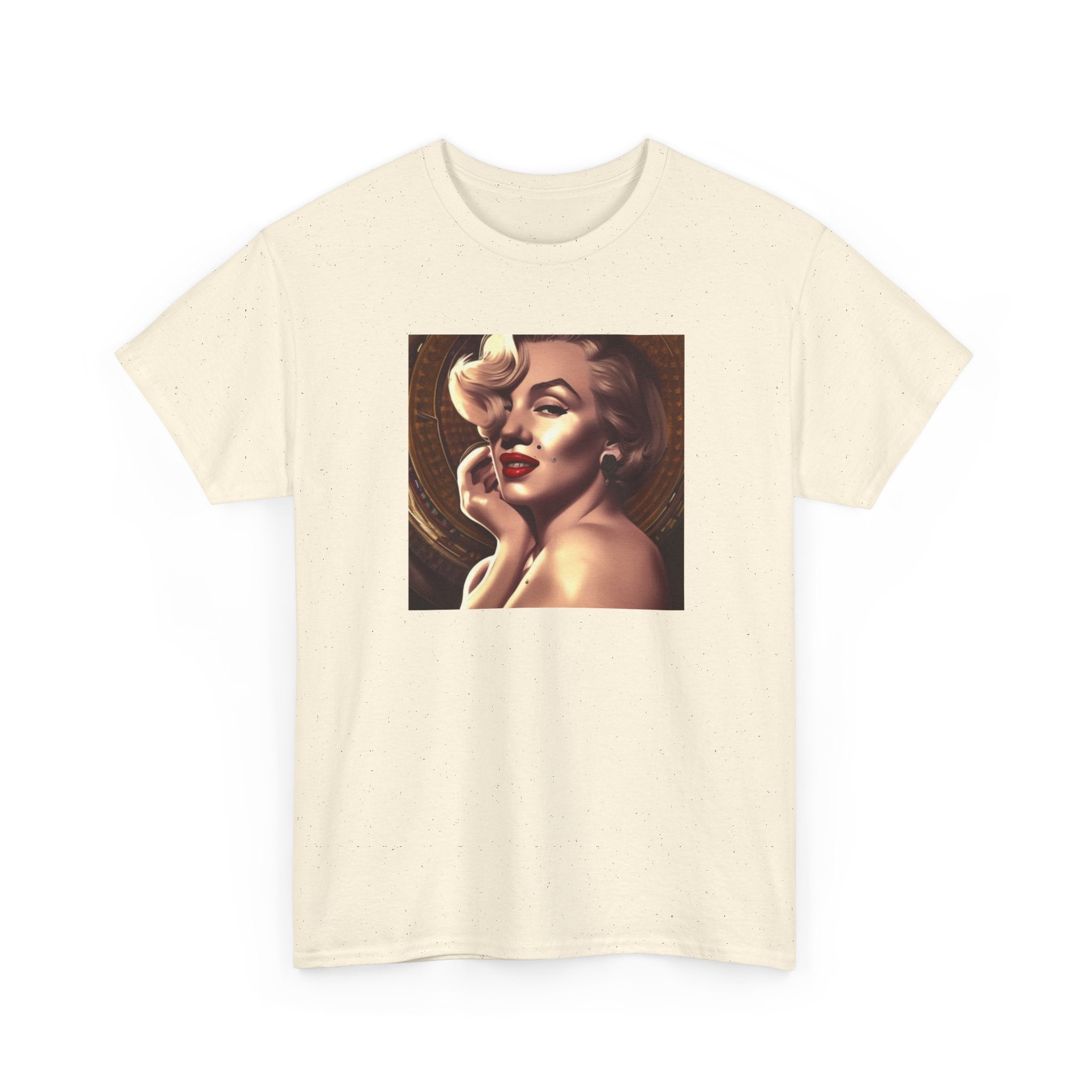 Vintage Glam Portrait Tee — Retro Pinup Art T-Shirt
