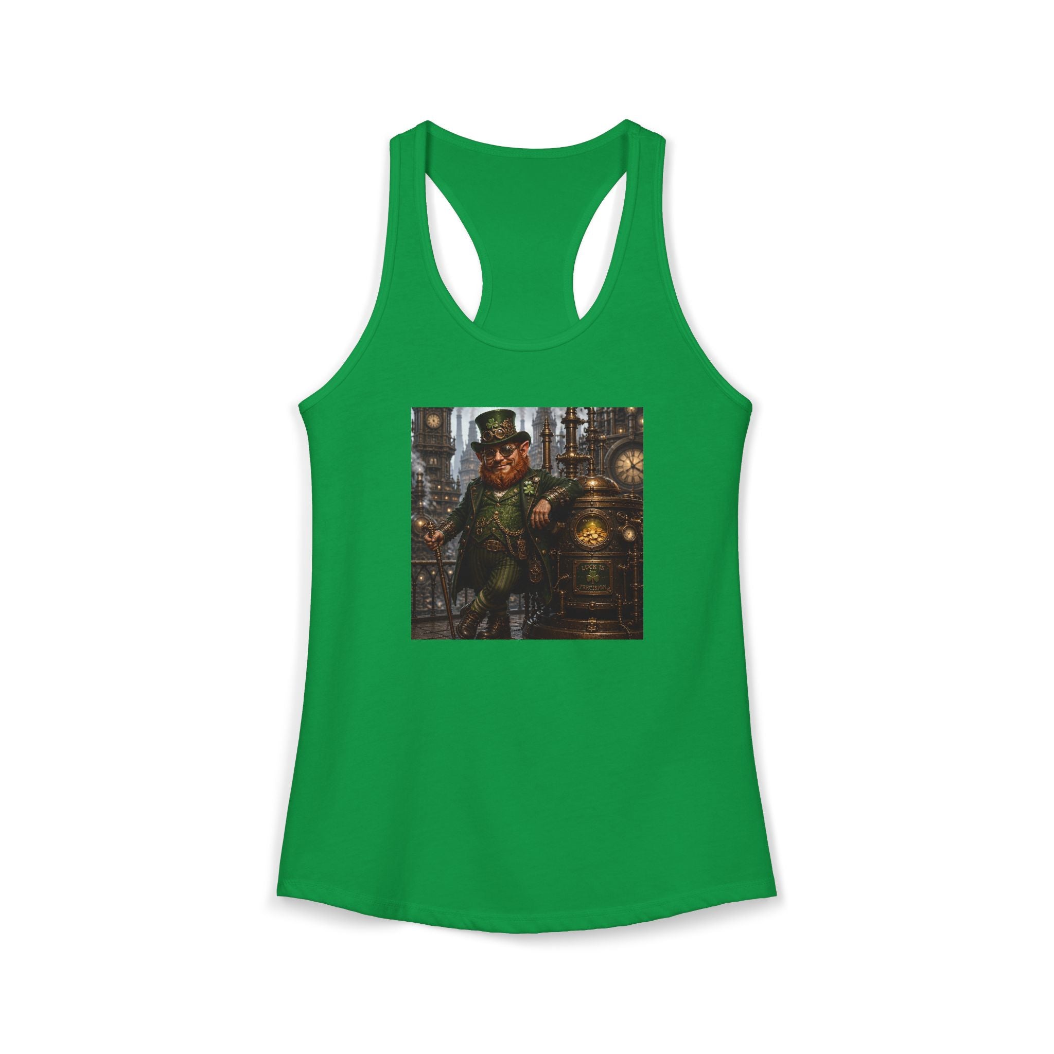 Women's Ideal Racerback Tank - Steampunk Art