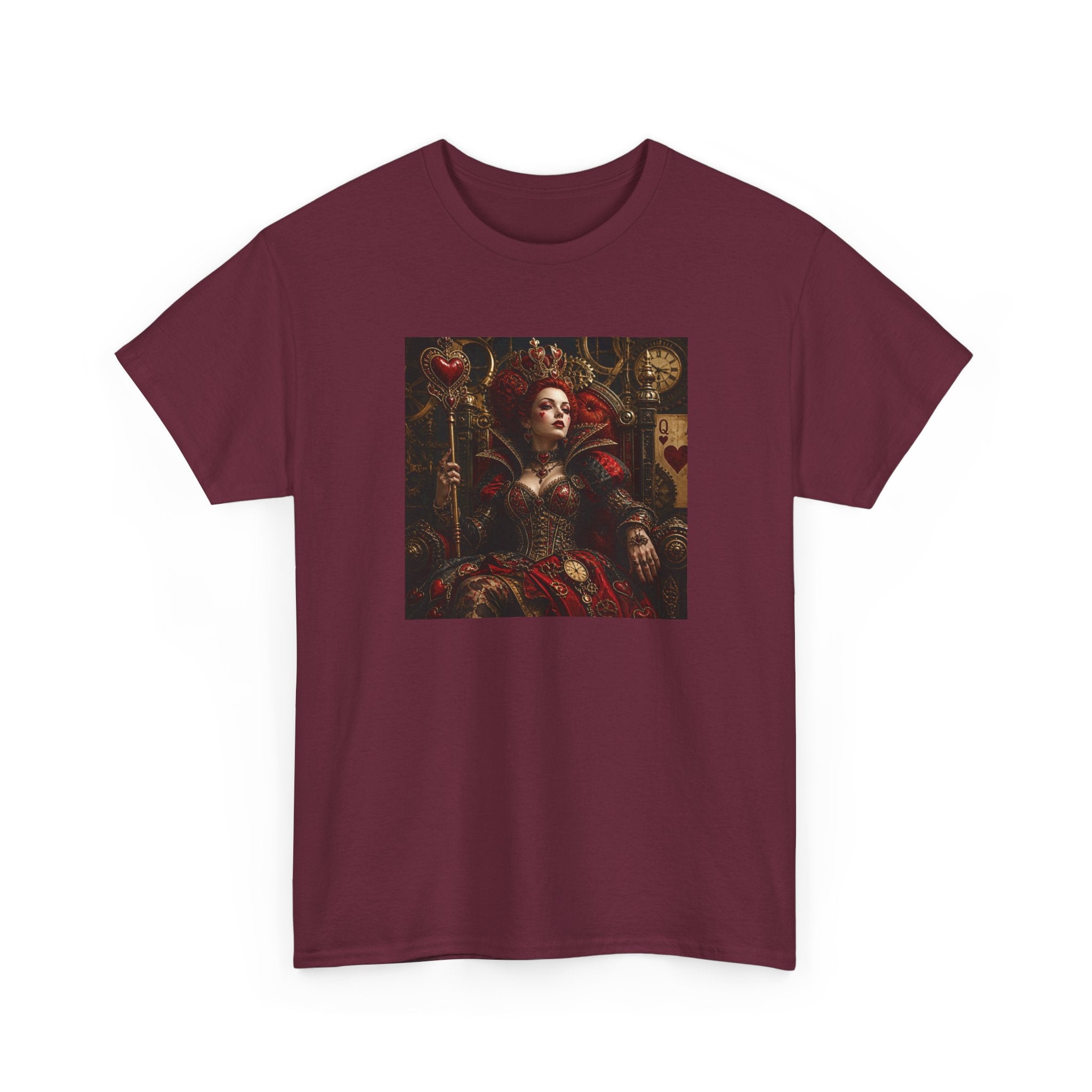 Gothic - Steampunk Queen Art Tee - Dark Renaissance Portrait T-Shirt