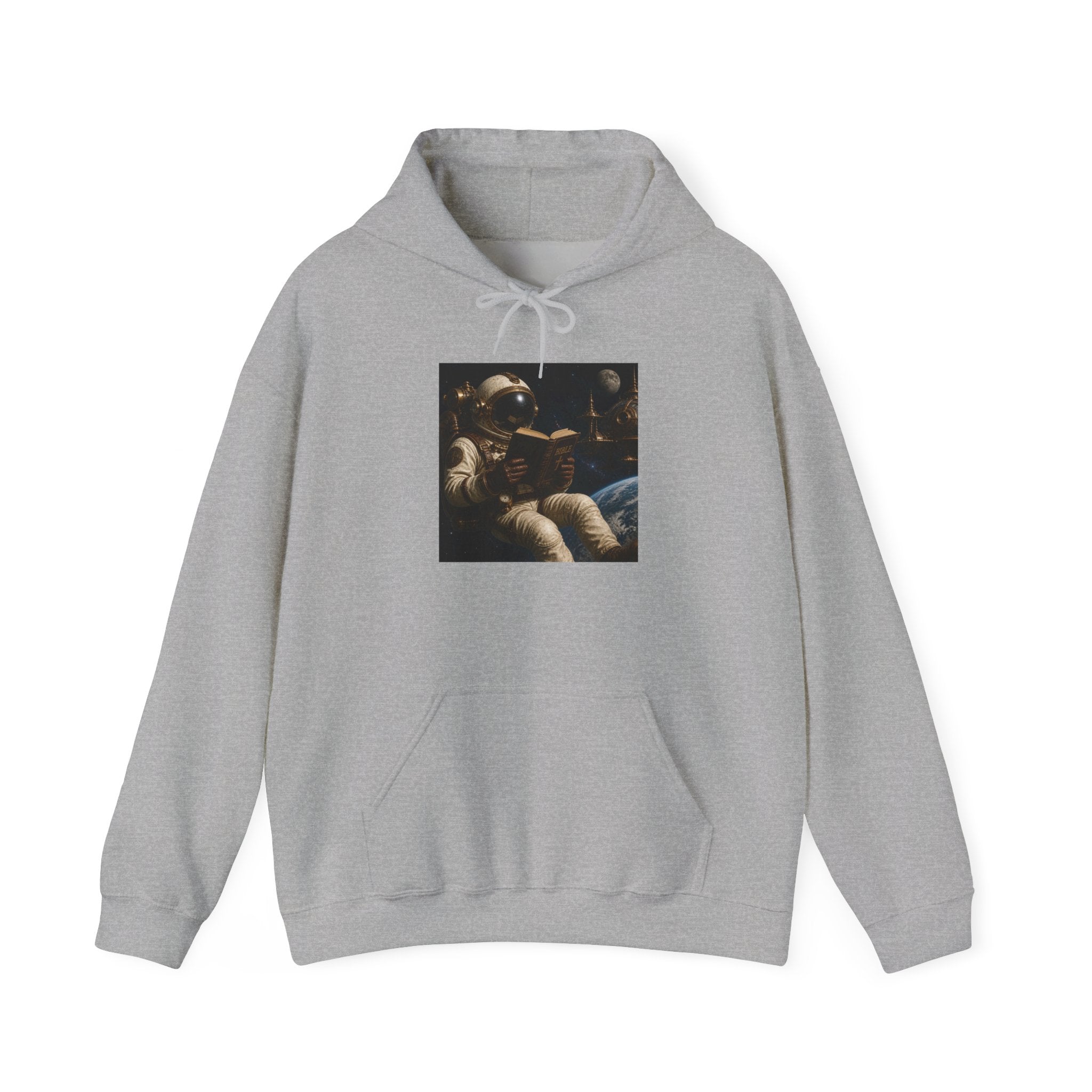 Astronaut Lounge Hoodie — Vintage Space Crew Astronaut Graphic Sweatshirt
