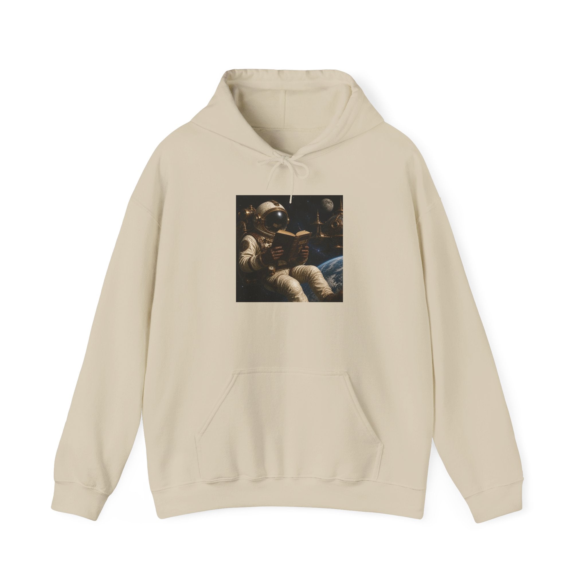 Astronaut Lounge Hoodie — Vintage Space Crew Astronaut Graphic Sweatshirt
