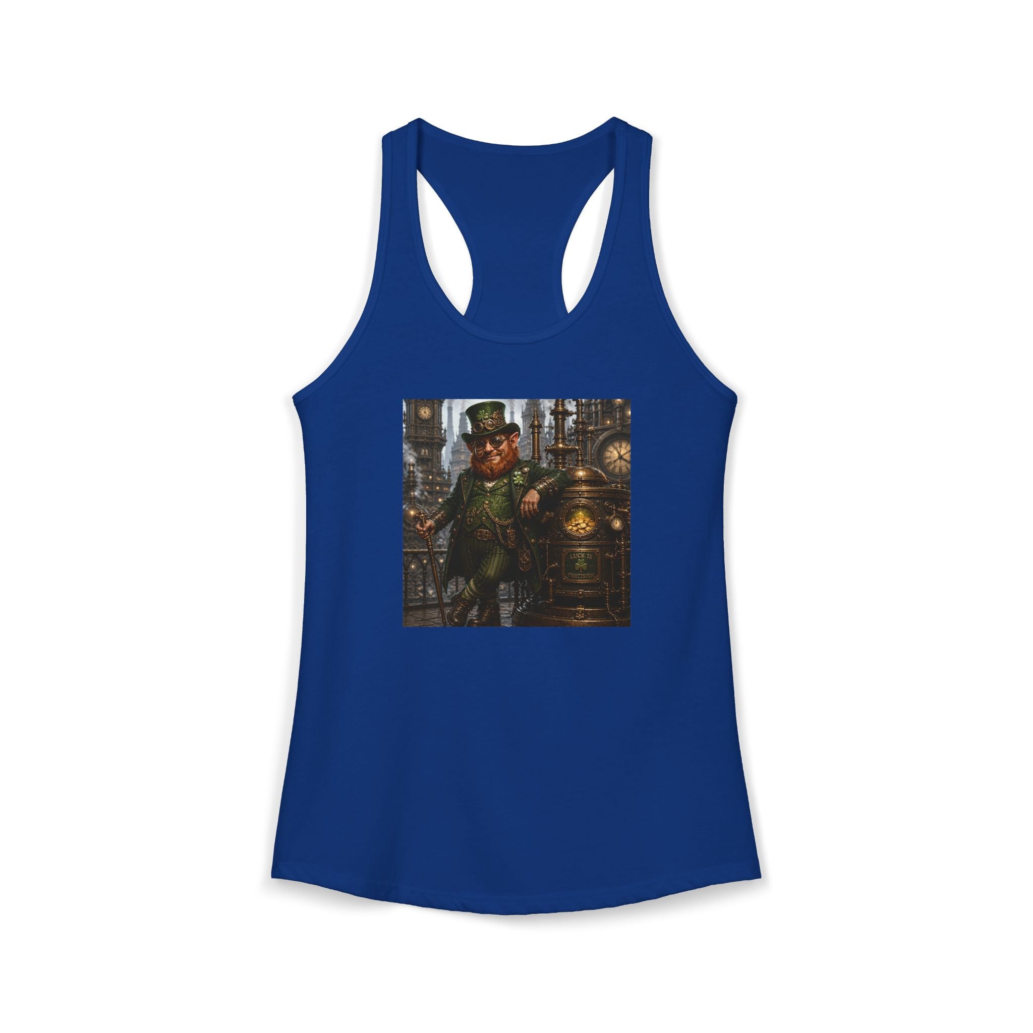 Women's Ideal Racerback Tank - Steampunk Art