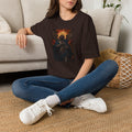 Graphic T-Shirt — Dark Angel Halo  religious Art Tee