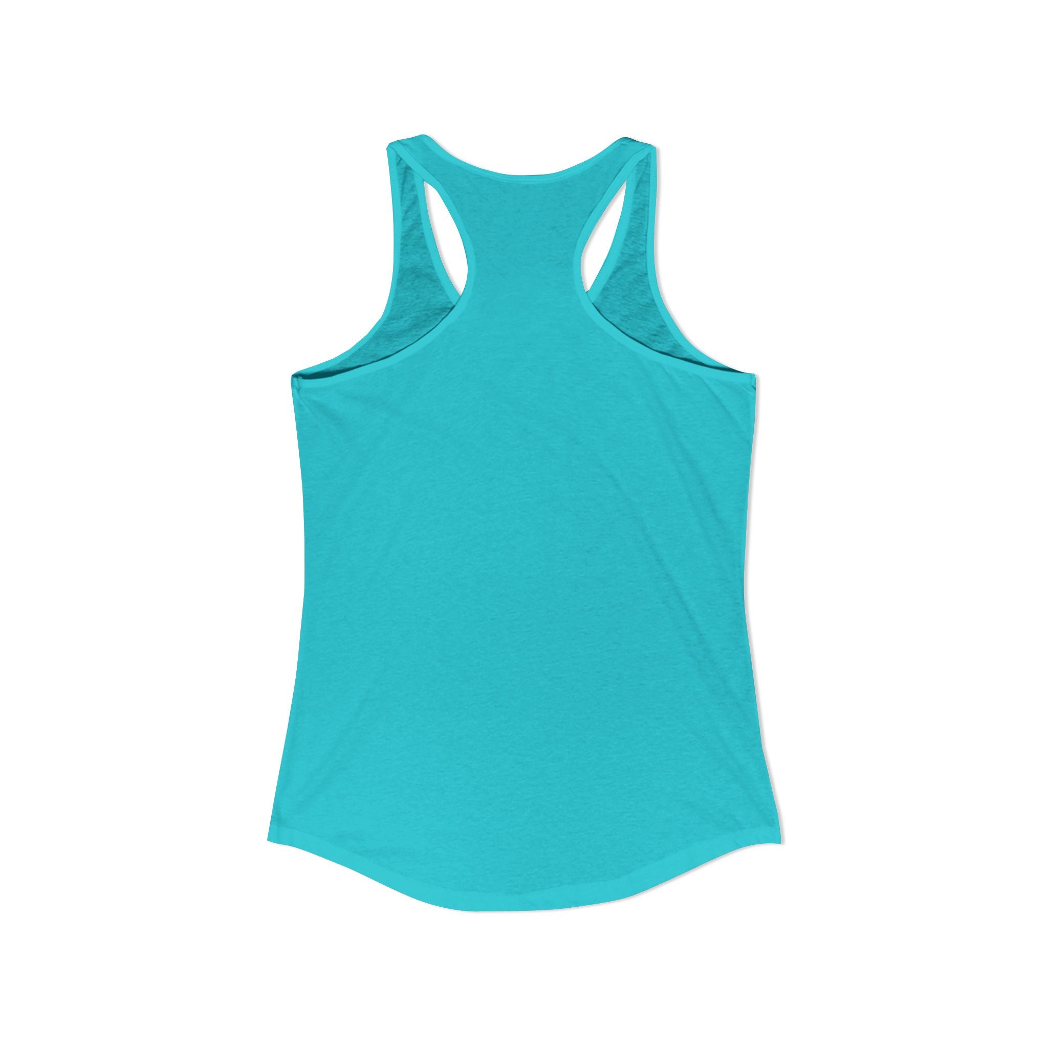 Women's Ideal Racerback Tank - Patriotic American Soldier w/ K-9
