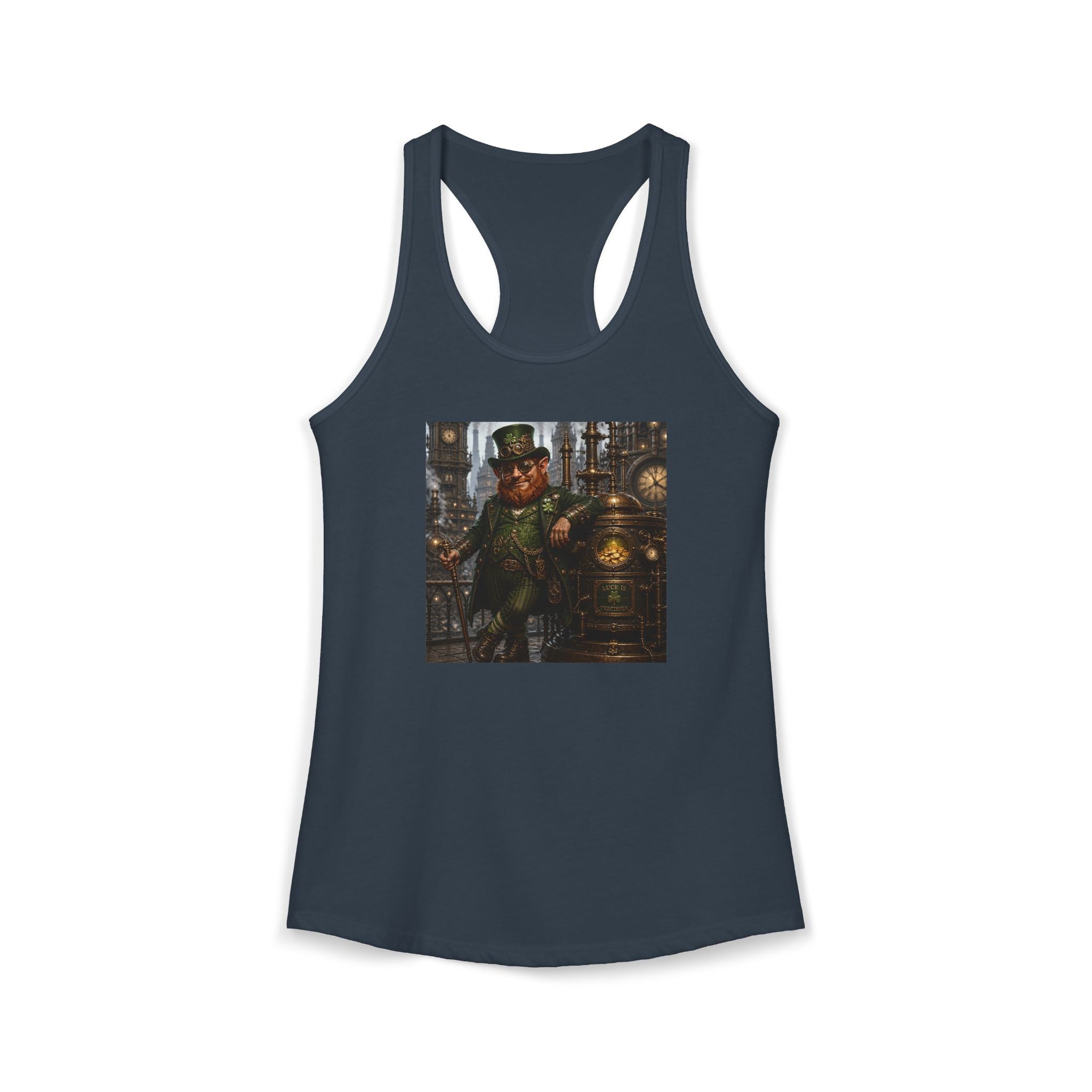 Women's Ideal Racerback Tank - Steampunk Art