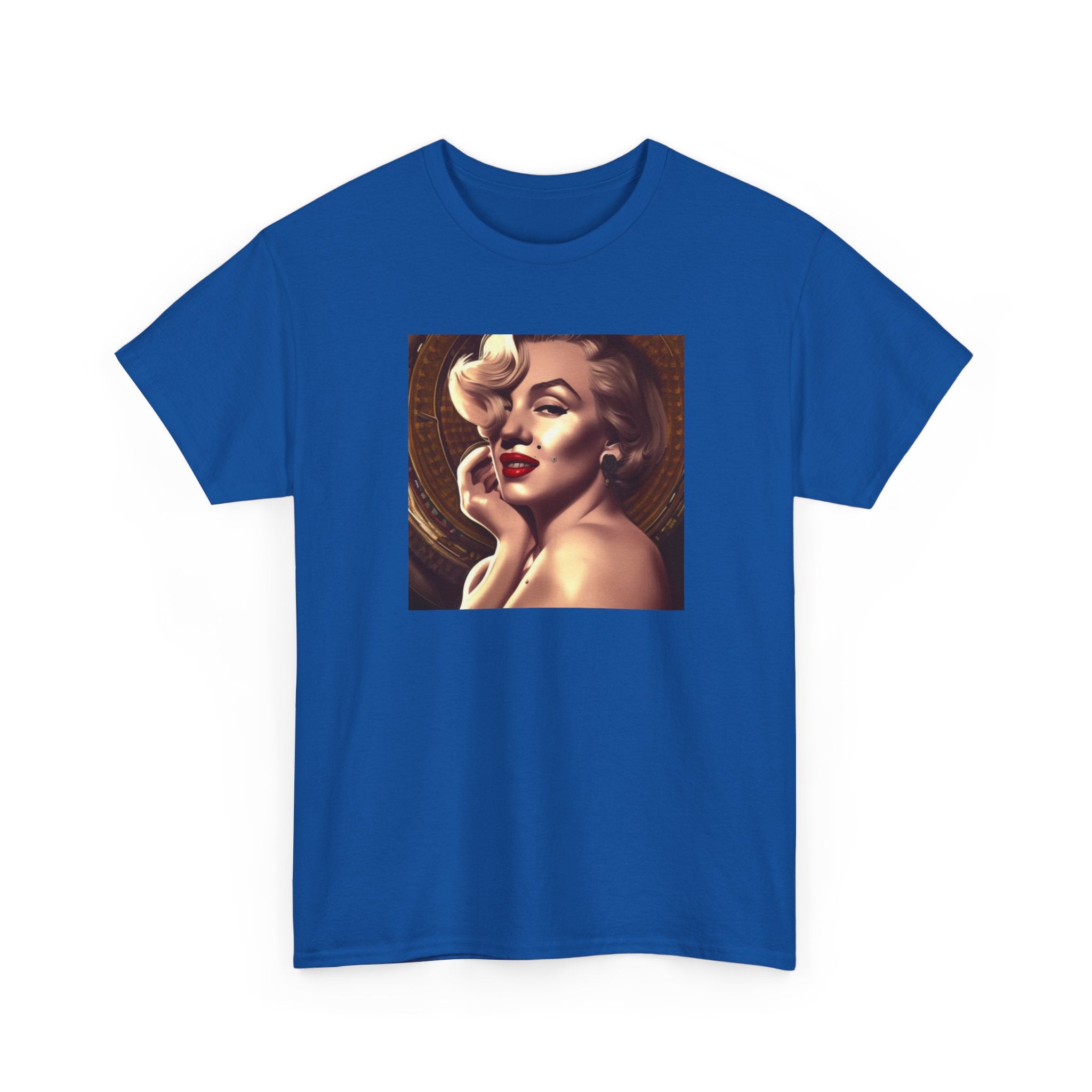 Vintage Glam Portrait Tee — Retro Pinup Art T-Shirt