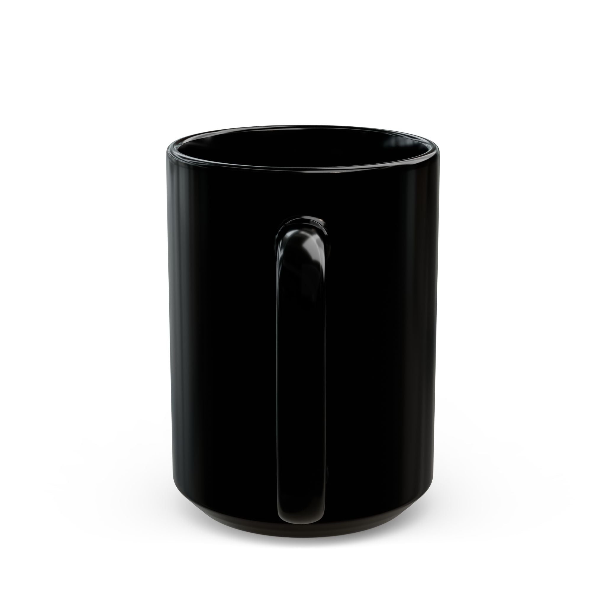 Queen of Hearts Gothic  Steampunk Art Mug — Dark Fantasy Black Ceramic Coffee Cup (11oz/15oz)