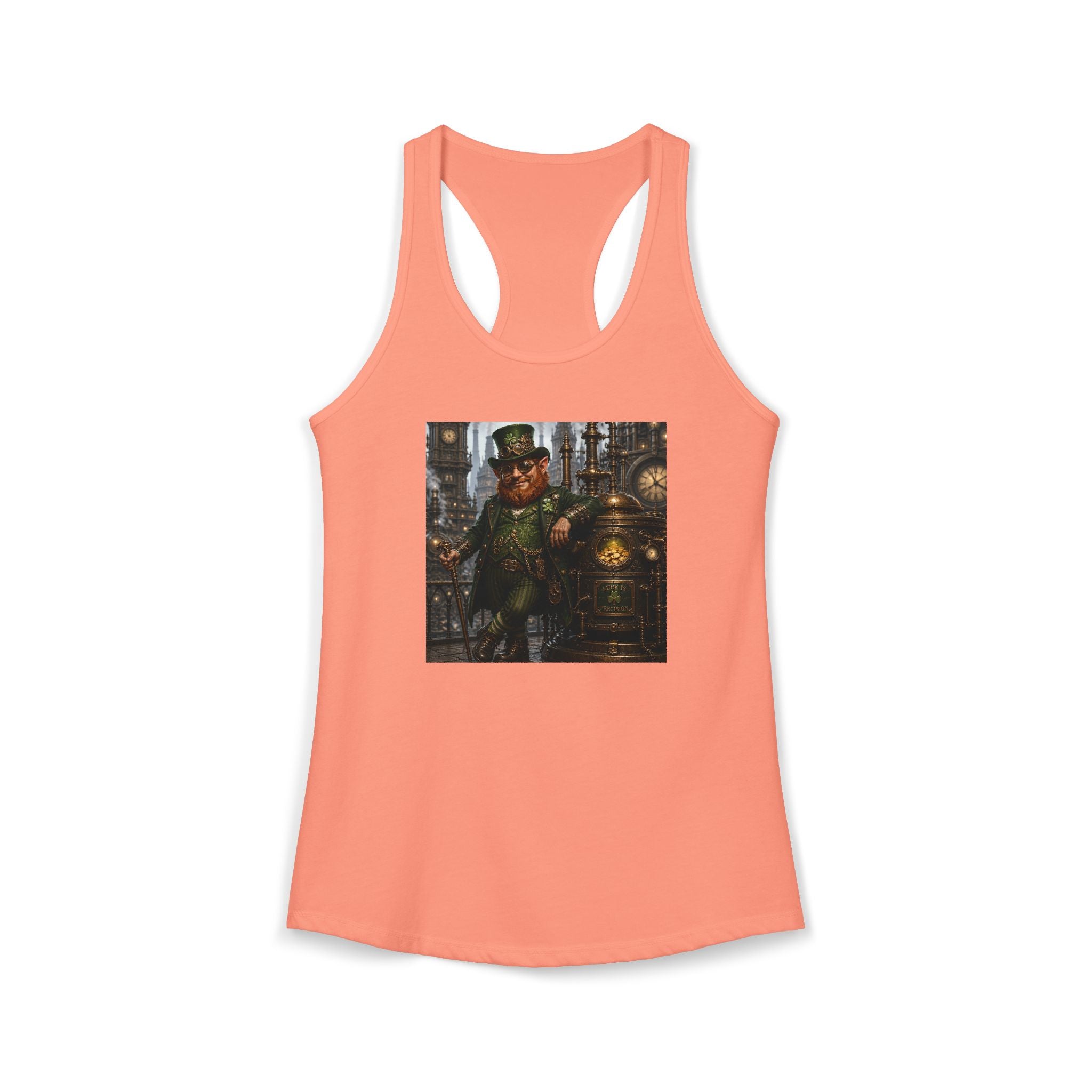 Women's Ideal Racerback Tank - Steampunk Art