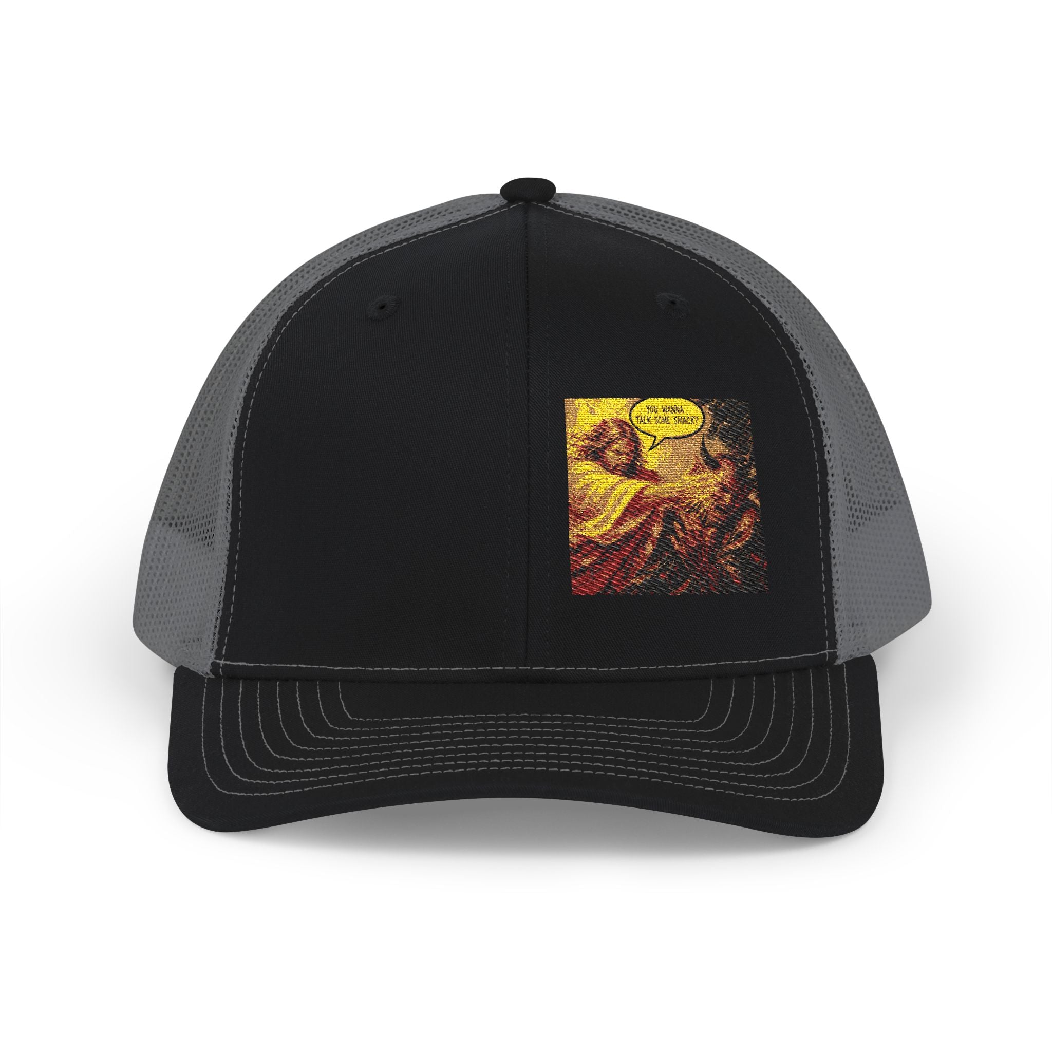 You want to talk smack? Jesus slapping the devil. For my brother Oscar