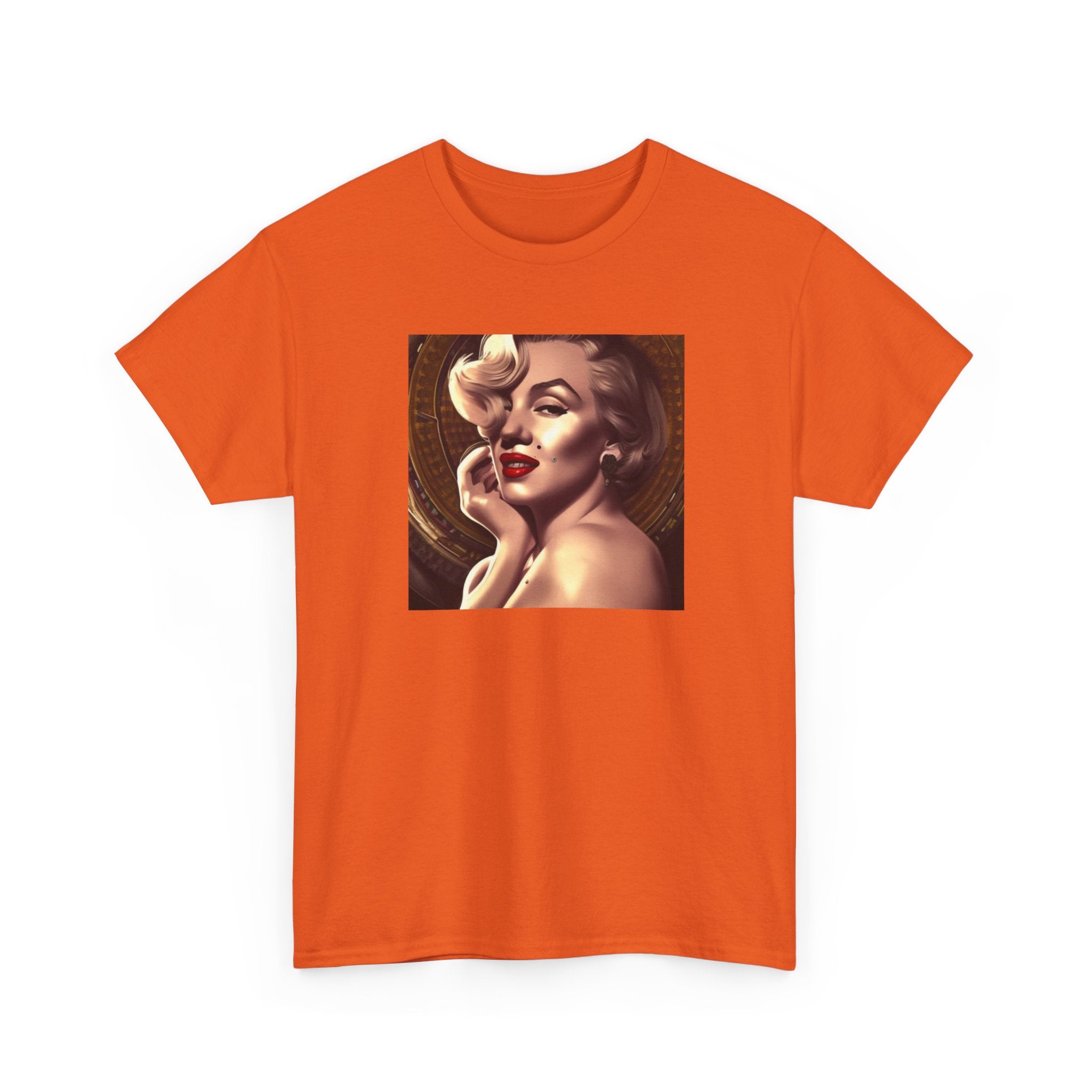 Vintage Glam Portrait Tee — Retro Pinup Art T-Shirt