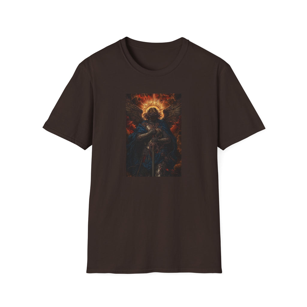 Graphic T-Shirt — Dark Angel Halo  religious Art Tee