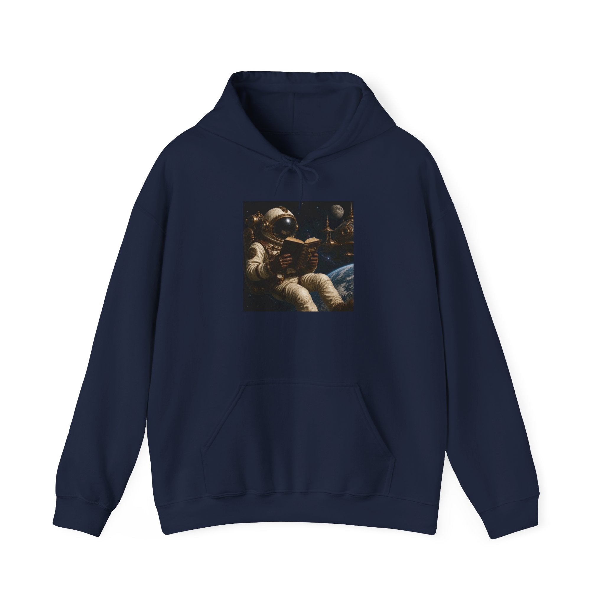 Astronaut Lounge Hoodie — Vintage Space Crew Astronaut Graphic Sweatshirt