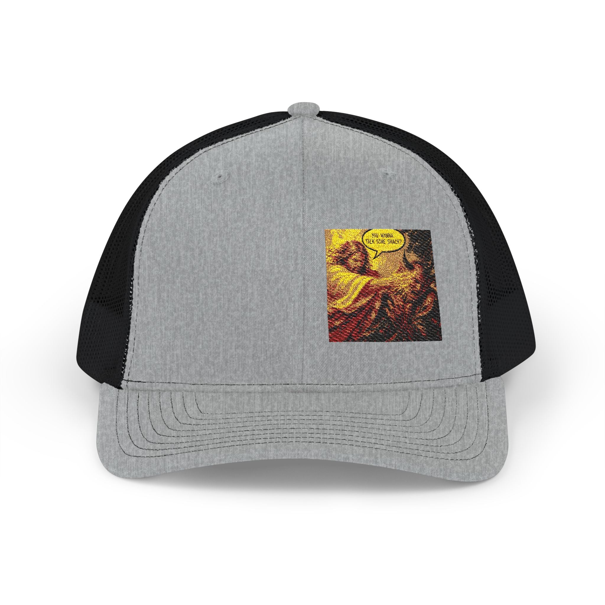 You want to talk smack? Jesus slapping the devil. For my brother Oscar