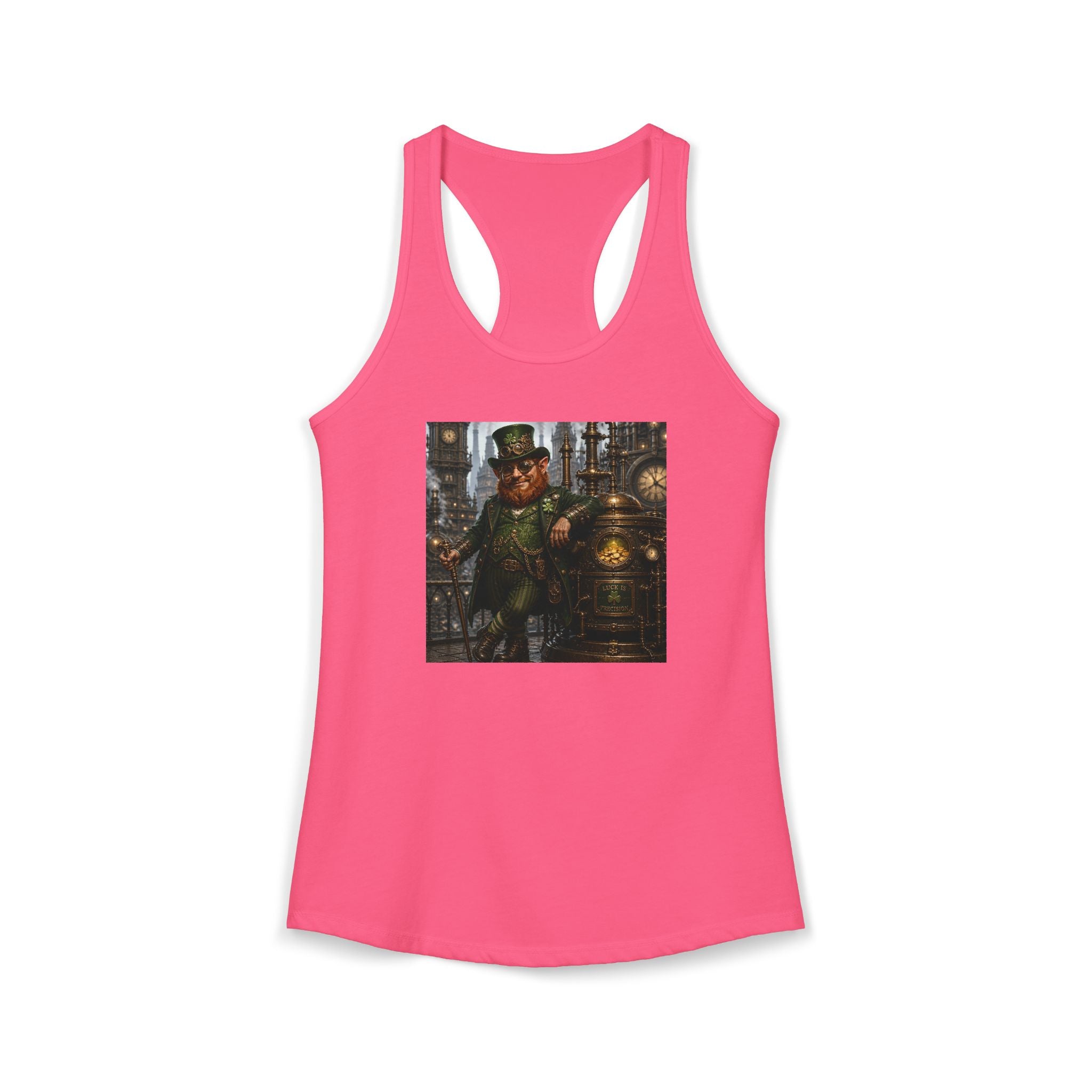 Women's Ideal Racerback Tank - Steampunk Art