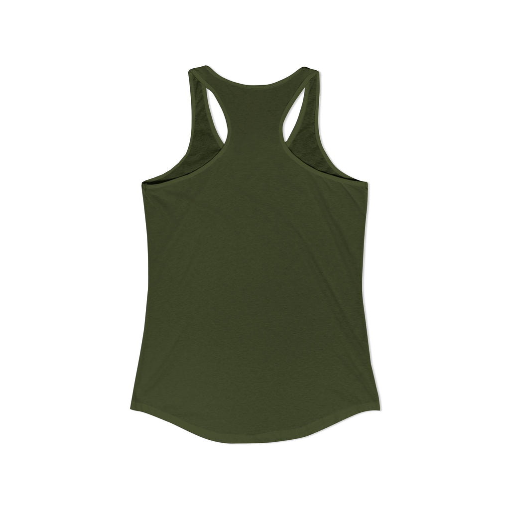Women's Ideal Racerback Tank -  Steam punk Black Beard-Pirate