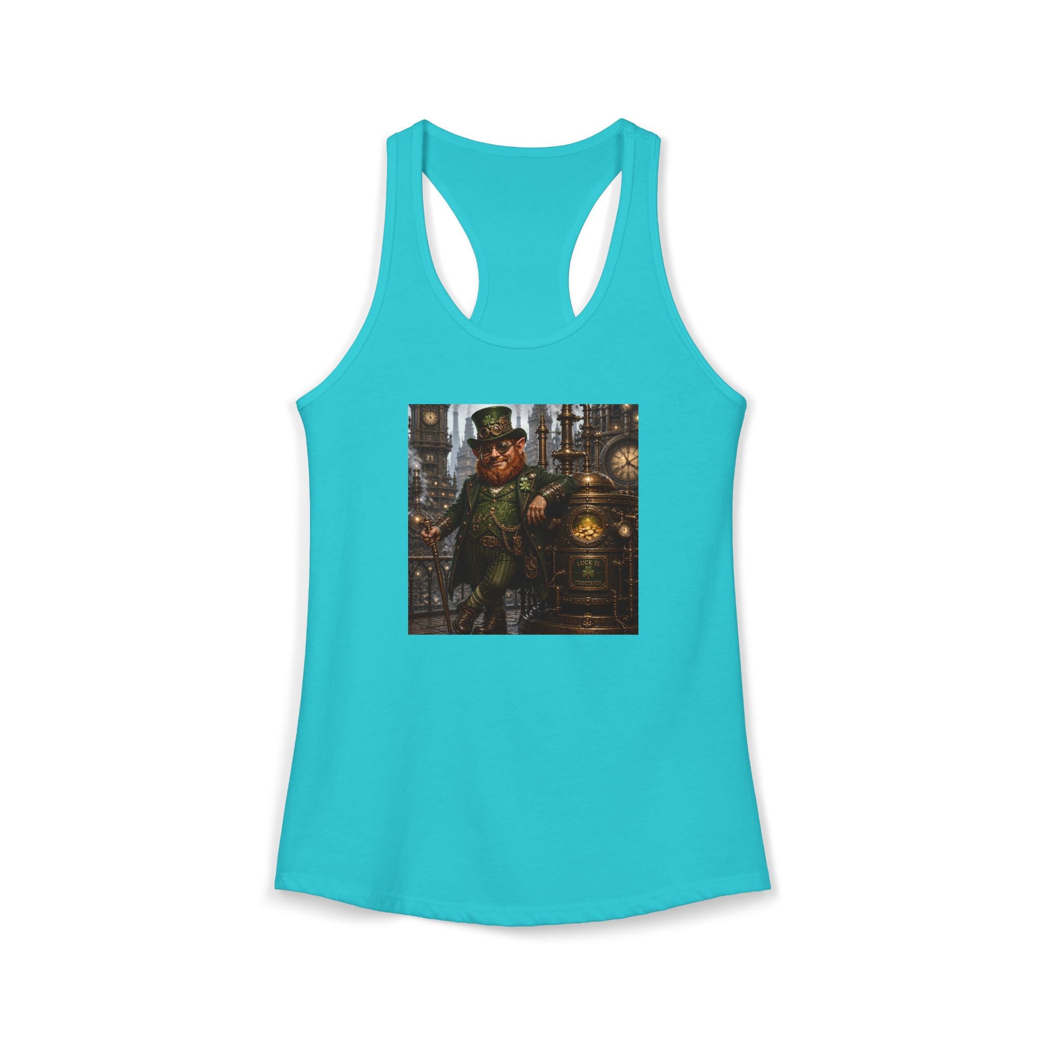 Women's Ideal Racerback Tank - Steampunk Art