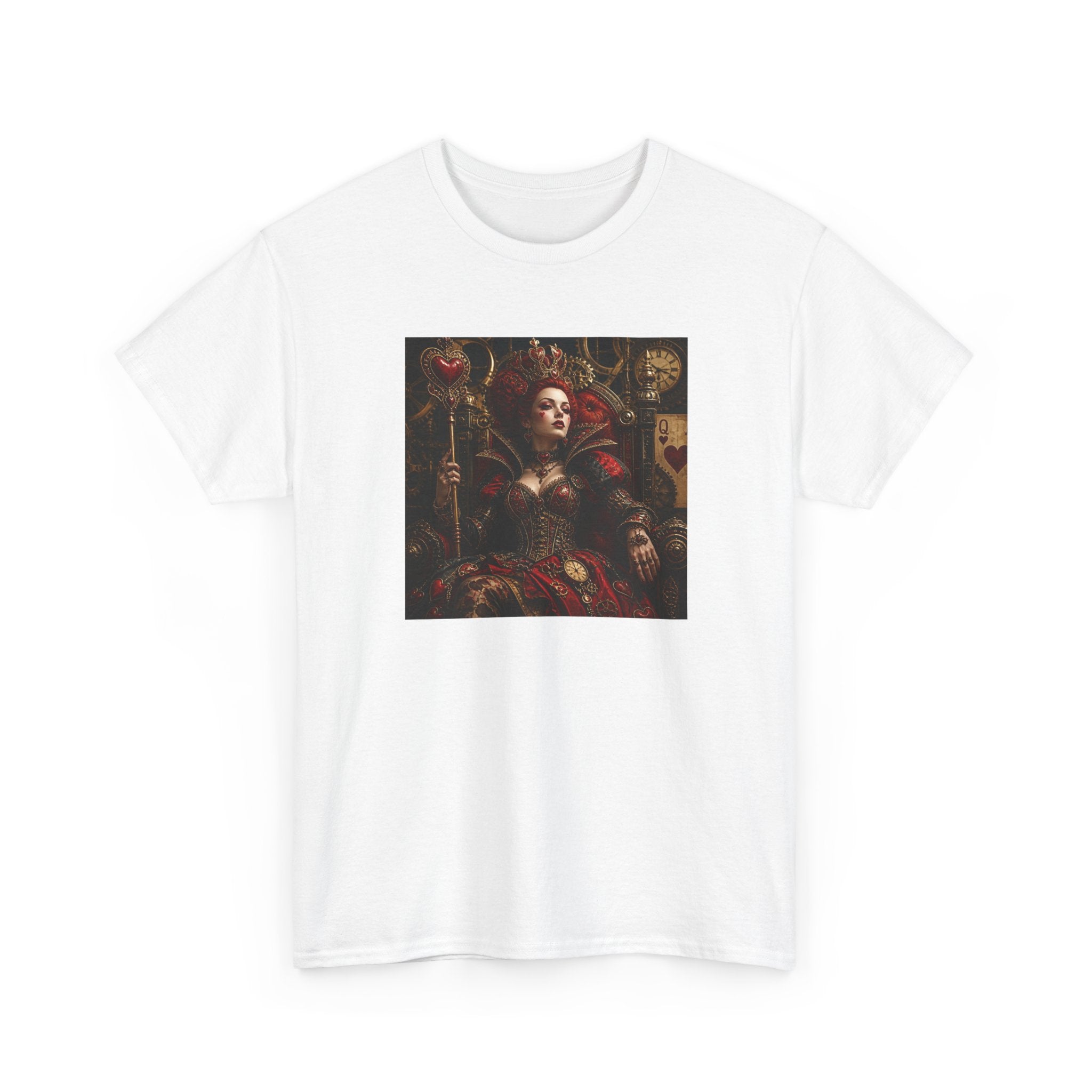 Gothic - Steampunk Queen Art Tee - Dark Renaissance Portrait T-Shirt