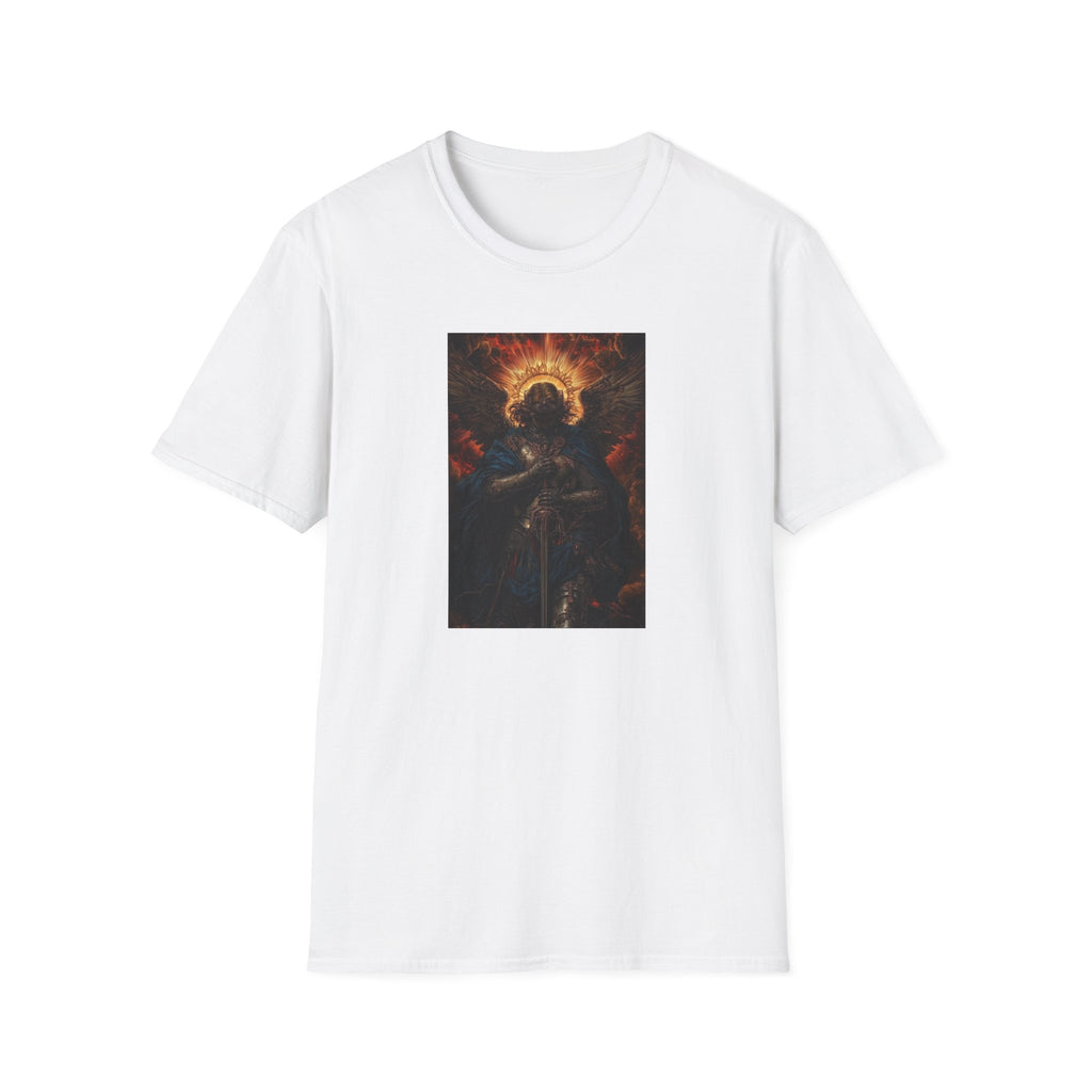 Graphic T-Shirt — Dark Angel Halo  religious Art Tee