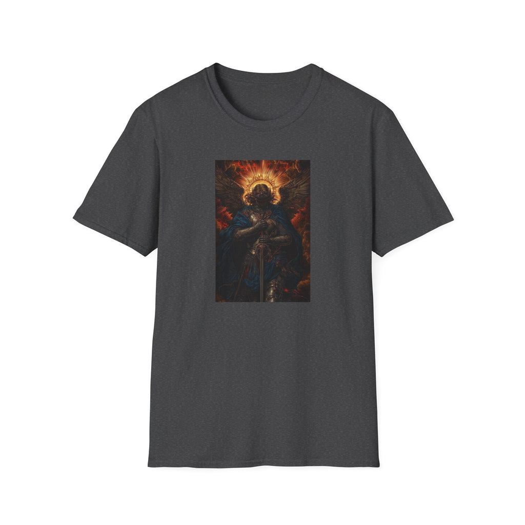 Graphic T-Shirt — Dark Angel Halo  religious Art Tee