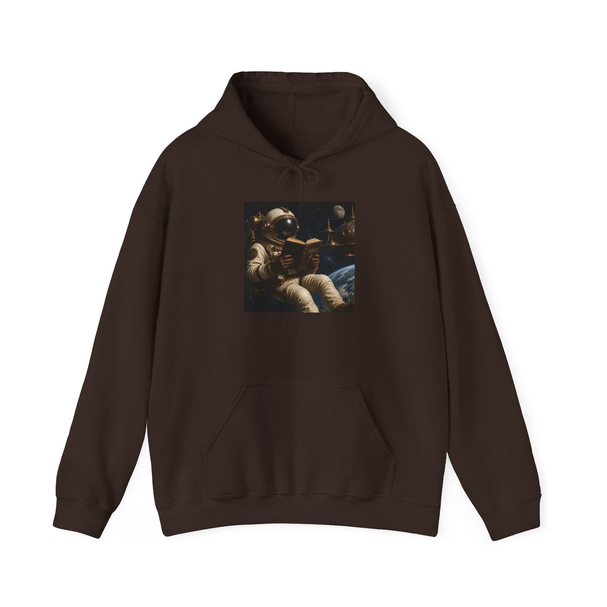 Astronaut Lounge Hoodie — Vintage Space Crew Astronaut Graphic Sweatshirt