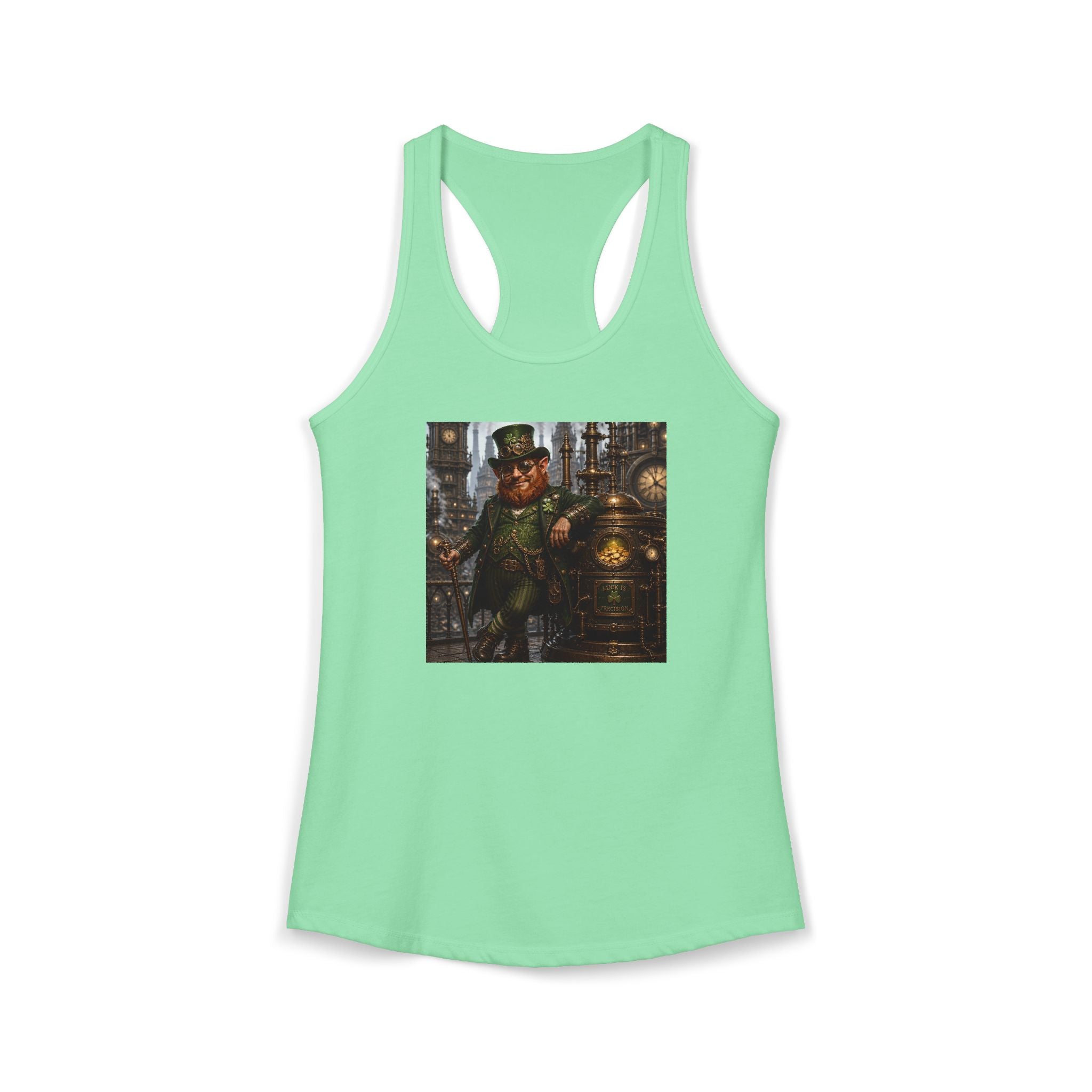 Women's Ideal Racerback Tank - Steampunk Art