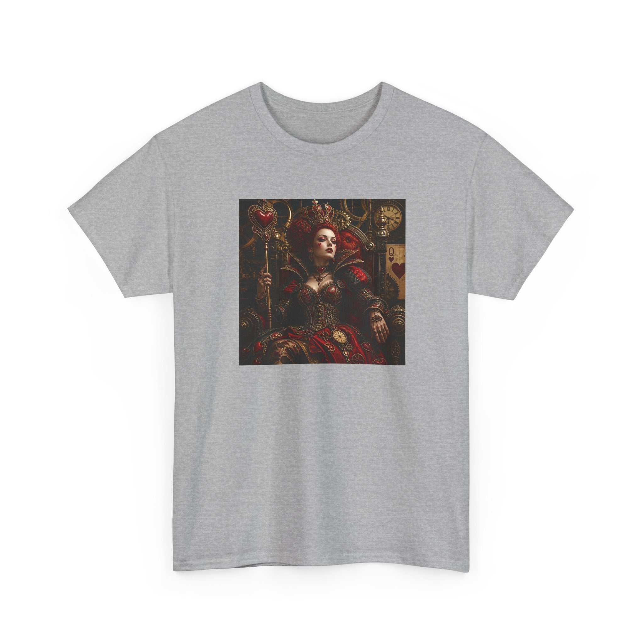 Gothic - Steampunk Queen Art Tee - Dark Renaissance Portrait T-Shirt