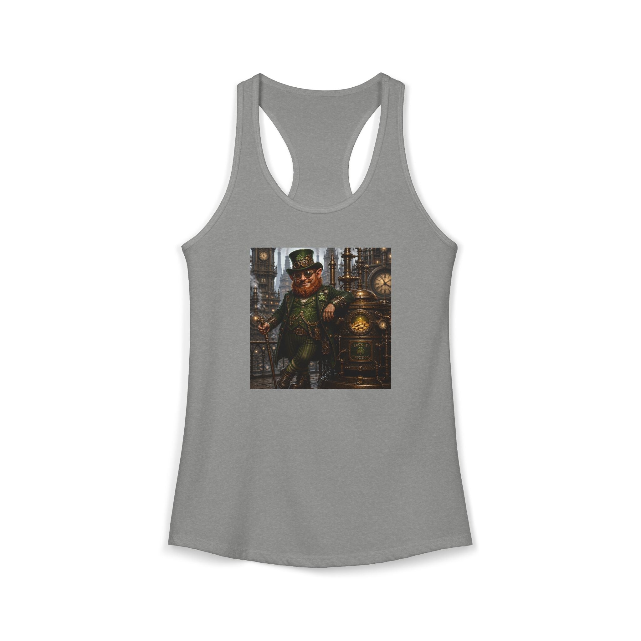 Women's Ideal Racerback Tank - Steampunk Art
