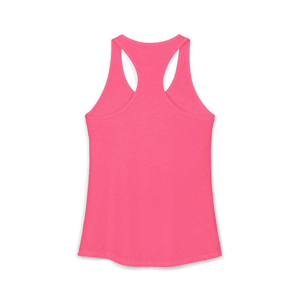 Neon St. Michael religious tank Women's Ideal Racerback Tank