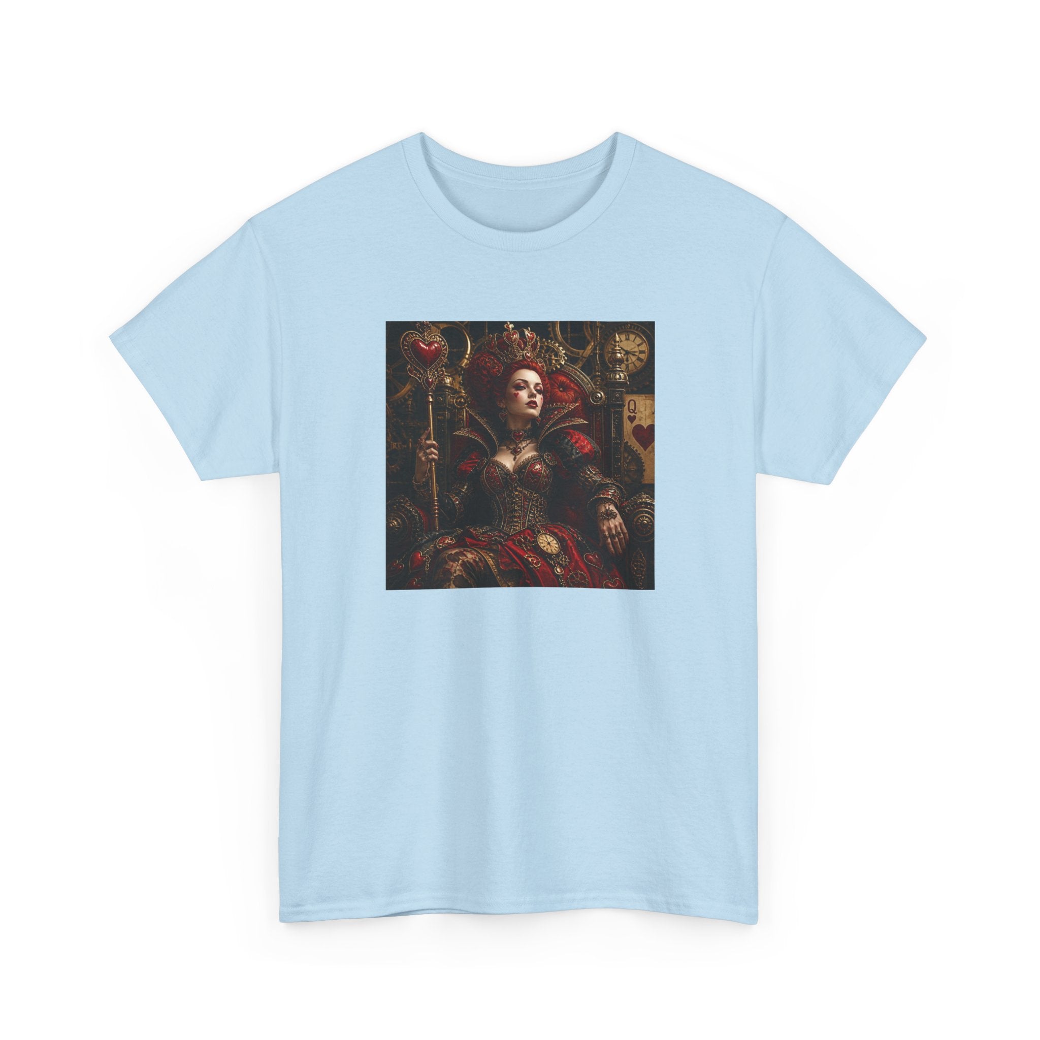 Gothic - Steampunk Queen Art Tee - Dark Renaissance Portrait T-Shirt