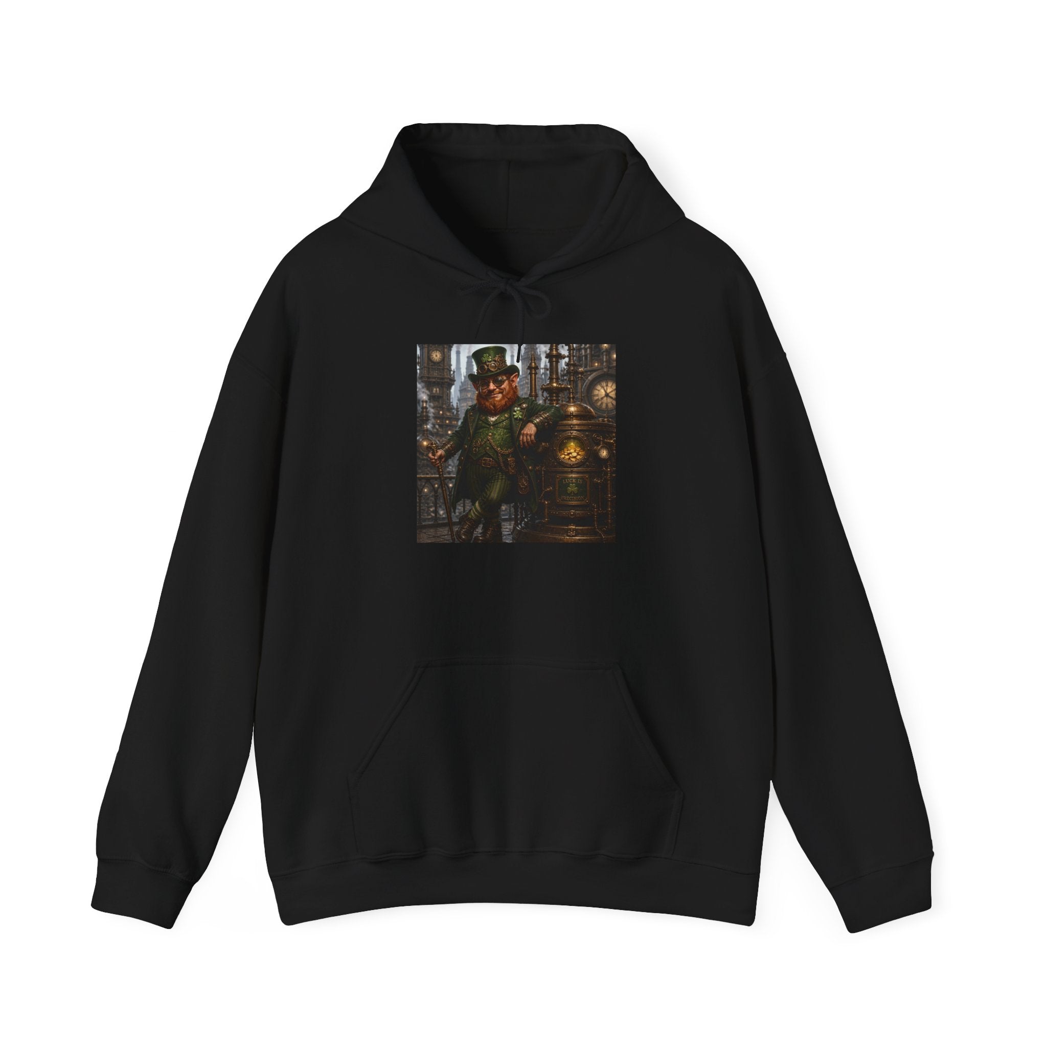 Steampunk City Explorer Hoodie — Vintage Sci‑Fi Pilot Graphic