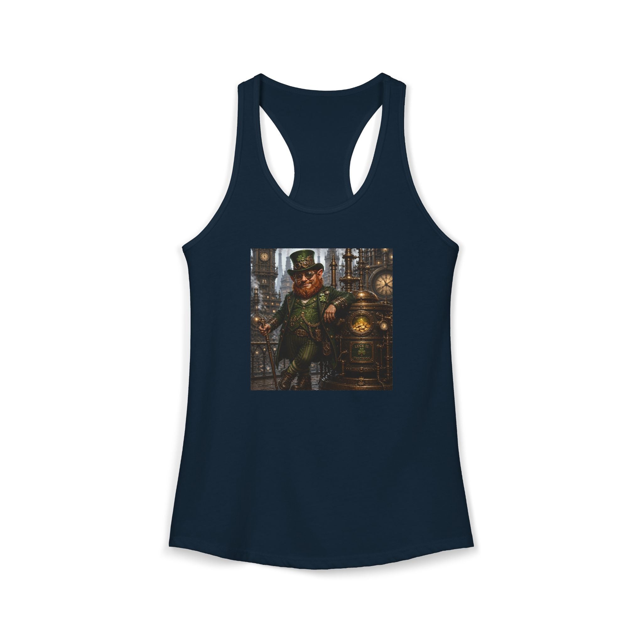 Women's Ideal Racerback Tank - Steampunk Art