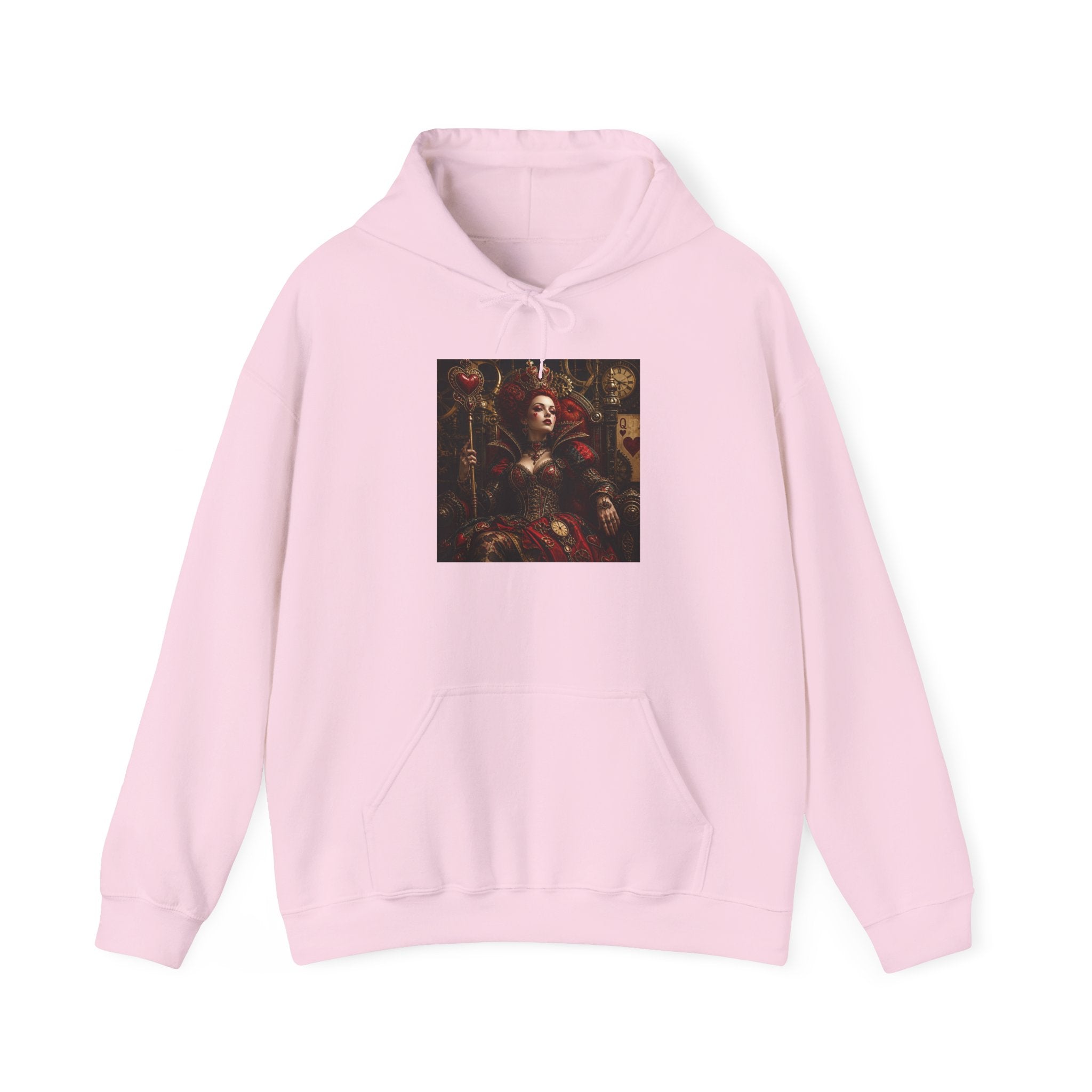 Medieval Steampunk Noble Portrait Hoodie — Vintage Renaissance Art Pullover