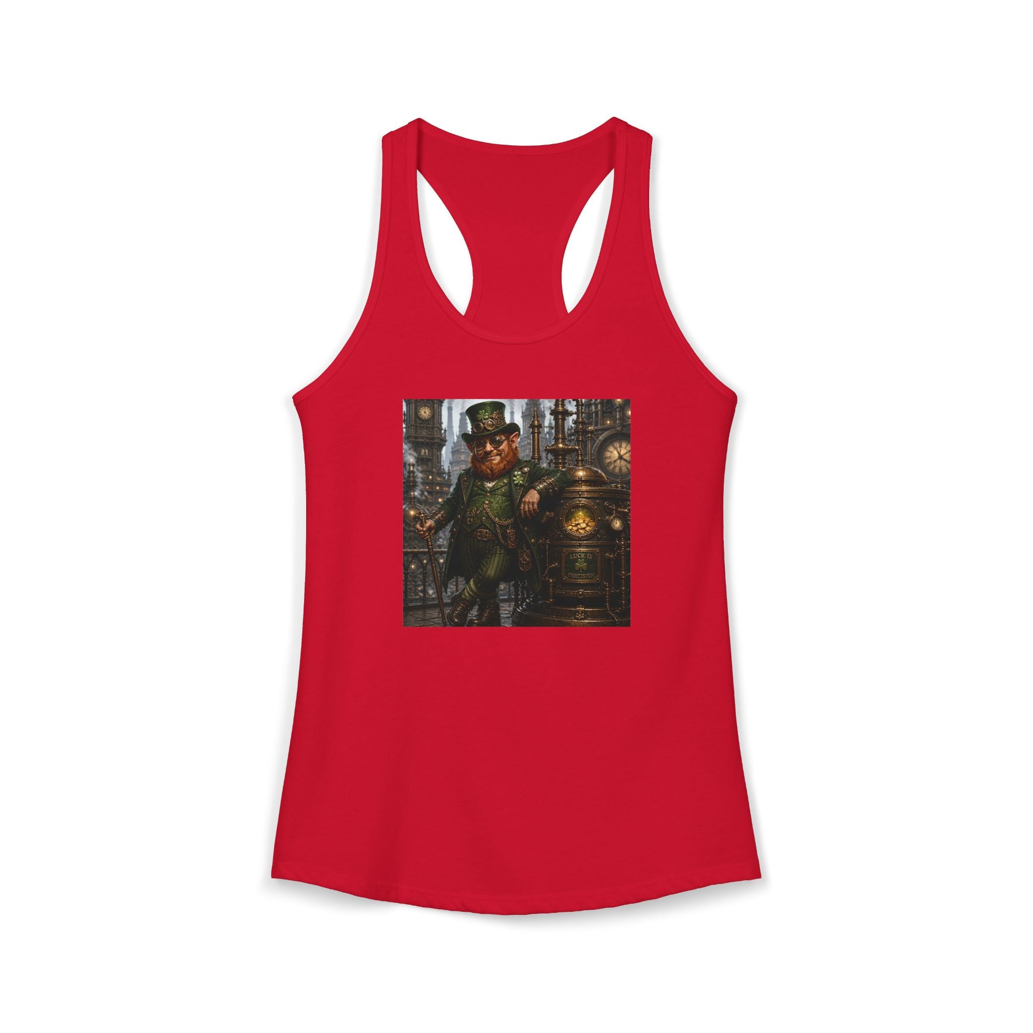 Women's Ideal Racerback Tank - Steampunk Art