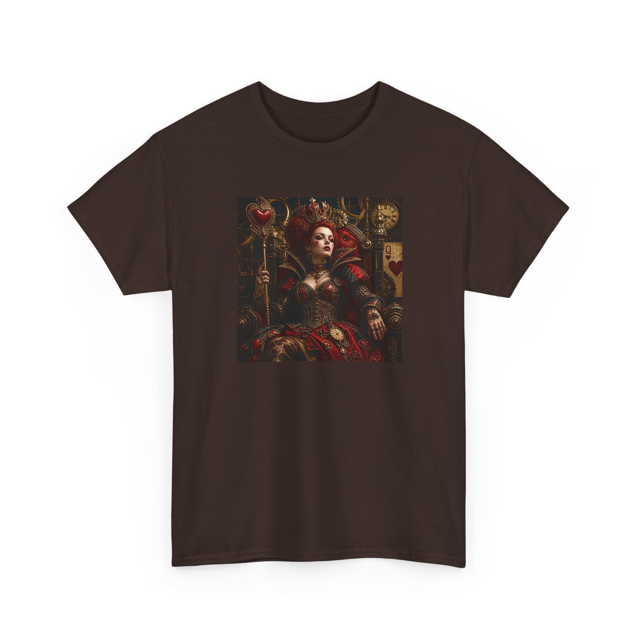 Gothic - Steampunk Queen Art Tee - Dark Renaissance Portrait T-Shirt