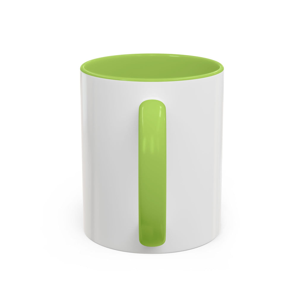 Jesus Christ Neon Portrait Coffee Mug — Colorful Crucifixion Accent Mug (11/15oz)