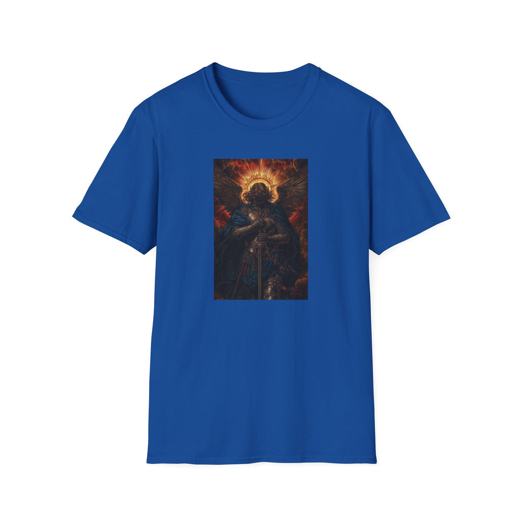 Graphic T-Shirt — Dark Angel Halo  religious Art Tee
