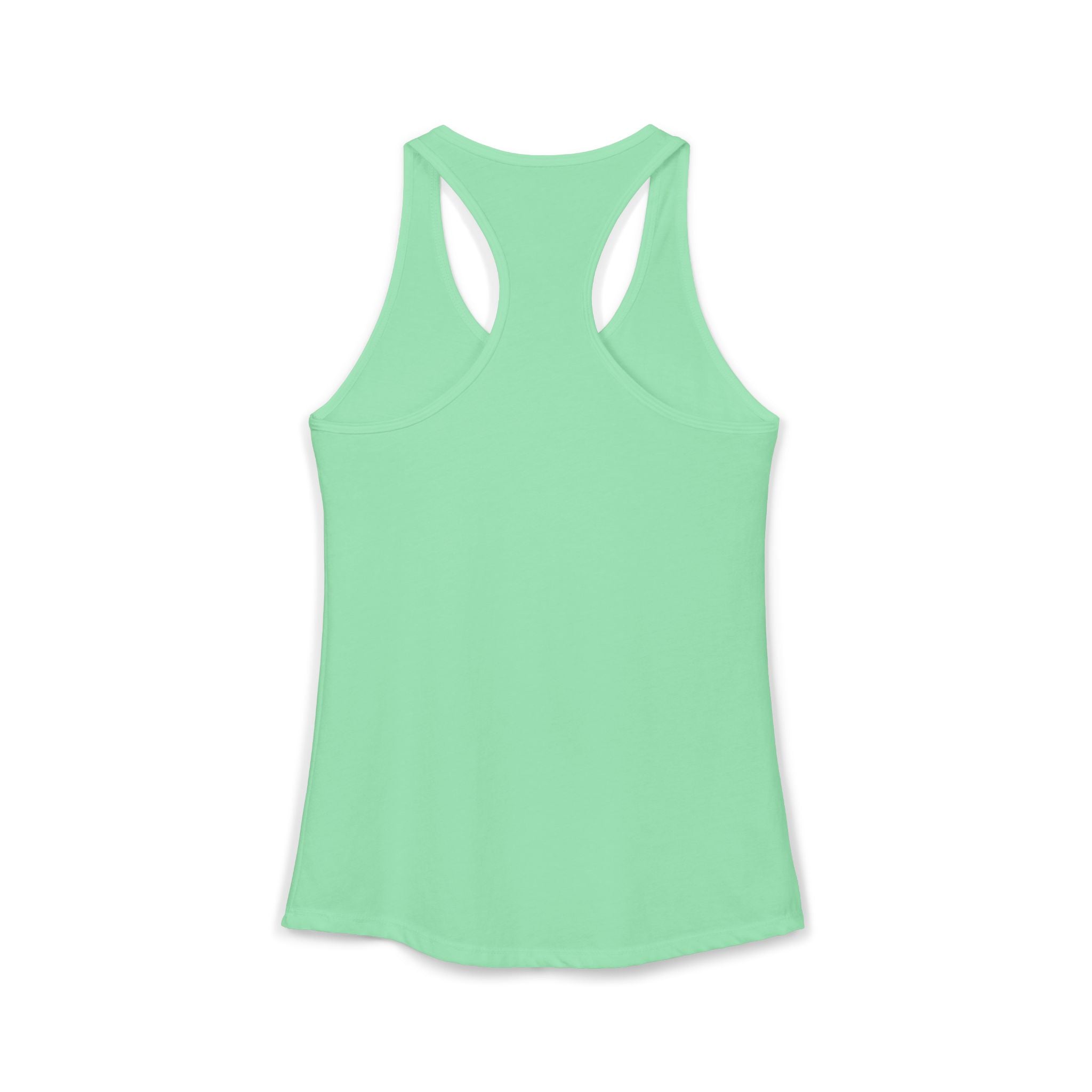 Neon St. Michael religious tank Women's Ideal Racerback Tank