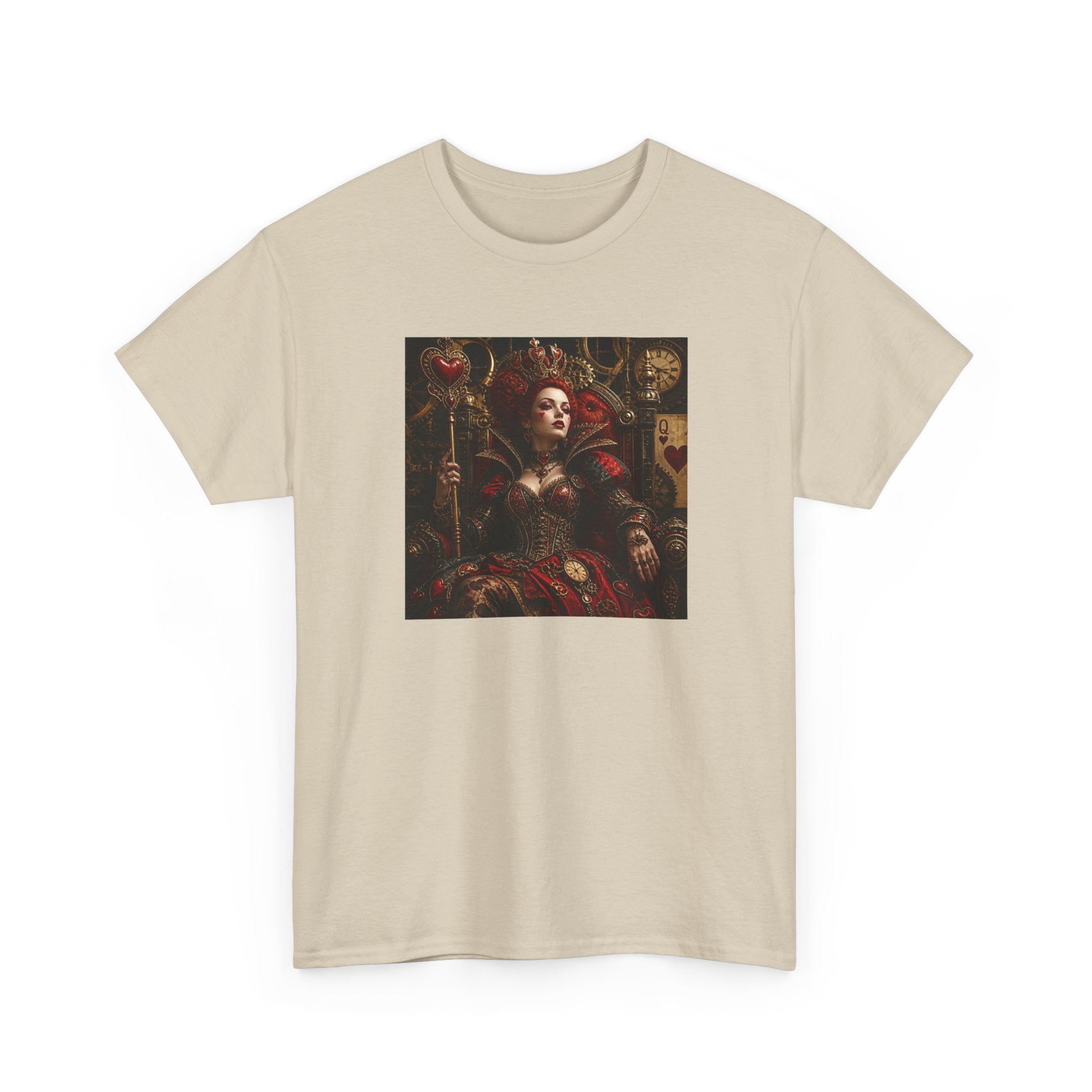 Gothic - Steampunk Queen Art Tee - Dark Renaissance Portrait T-Shirt