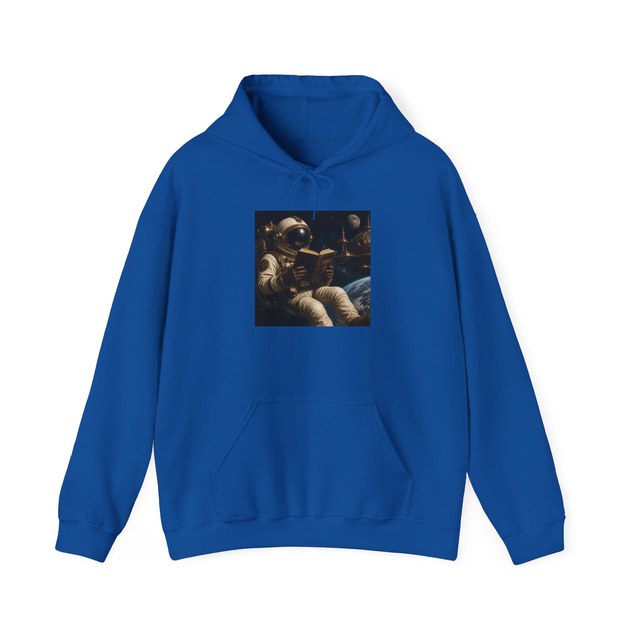 Astronaut Lounge Hoodie — Vintage Space Crew Astronaut Graphic Sweatshirt