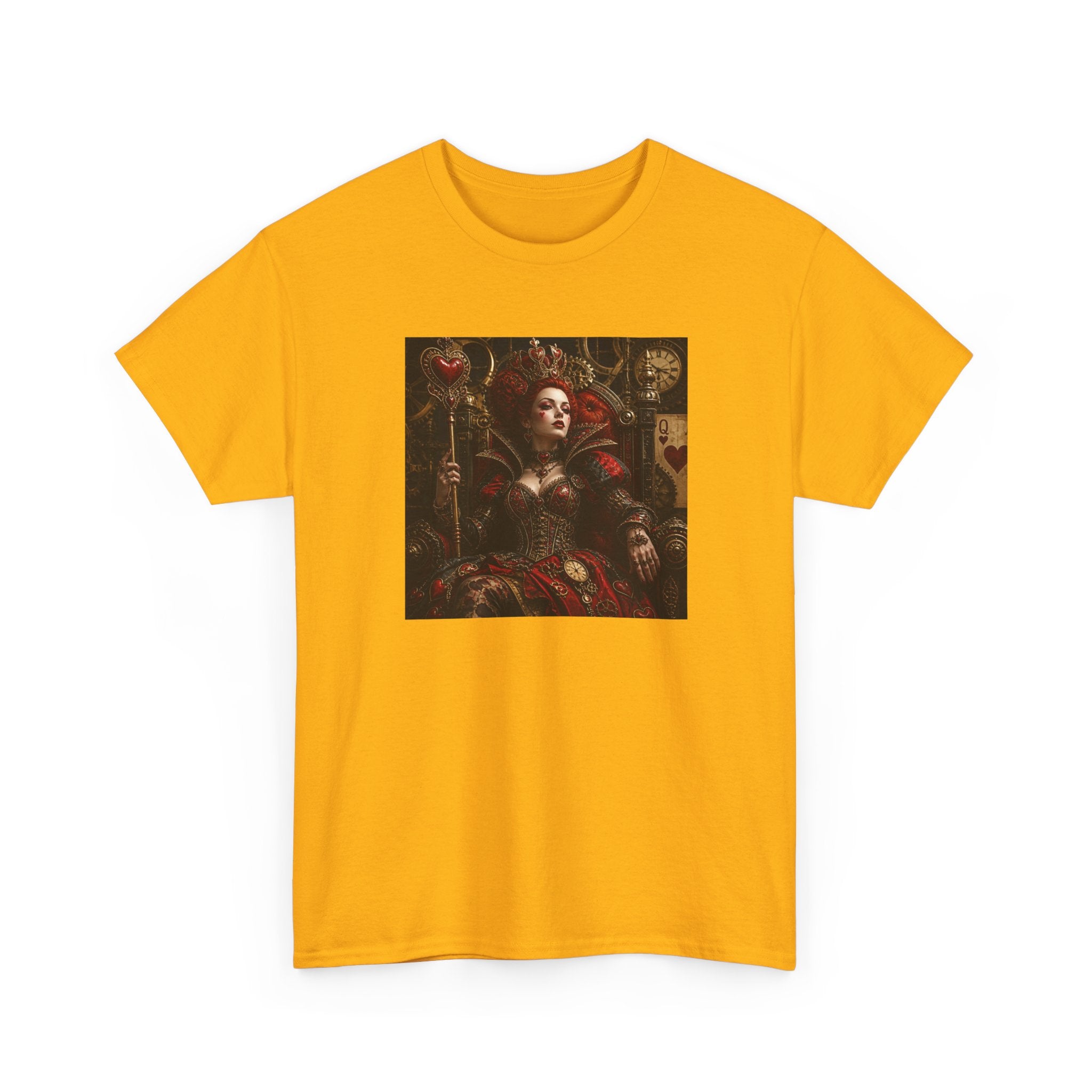 Gothic - Steampunk Queen Art Tee - Dark Renaissance Portrait T-Shirt